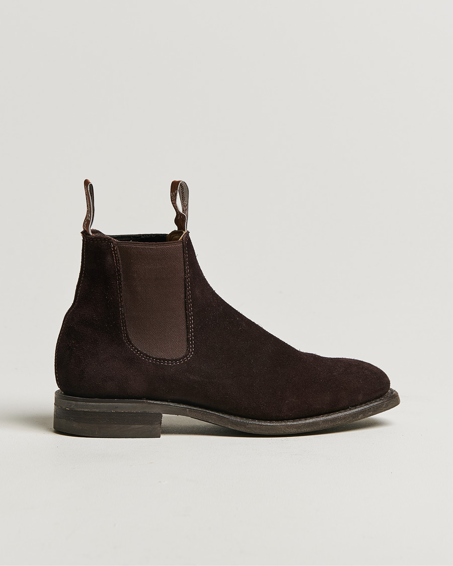 Uomini | R.M.Williams Comfort Craftsman G Boot Chocolate Suede | Pre-owned | R.M.Williams Comfort Craftsman G Boot Chocolate Suede