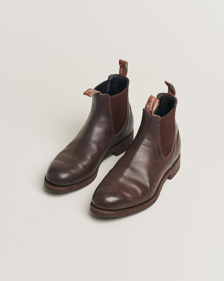Uomini | R.M.Williams Gardener G Boot Greasy Kip Brown | Pre-owned | R.M.Williams Gardener G Boot Greasy Kip Brown