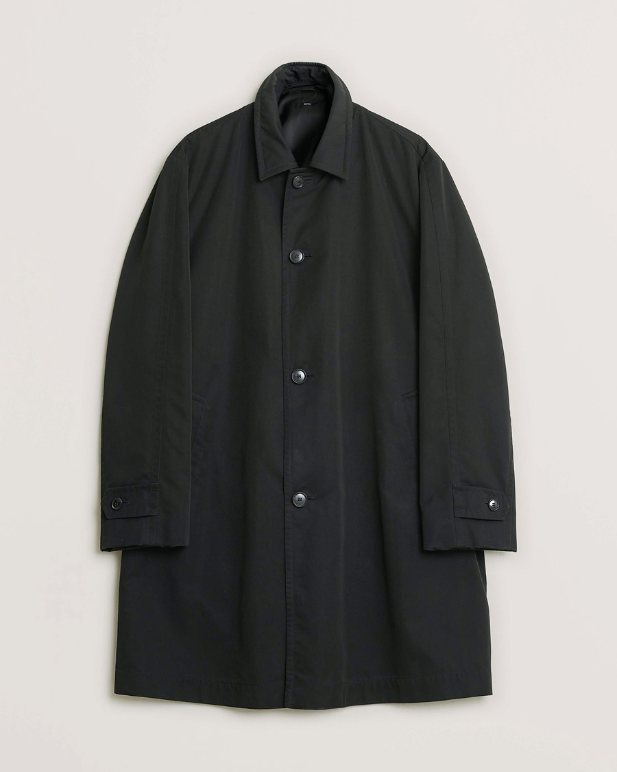 Uomini | BOSS Car Coat Black 50 | Pre-owned | BOSS Car Coat Black 50