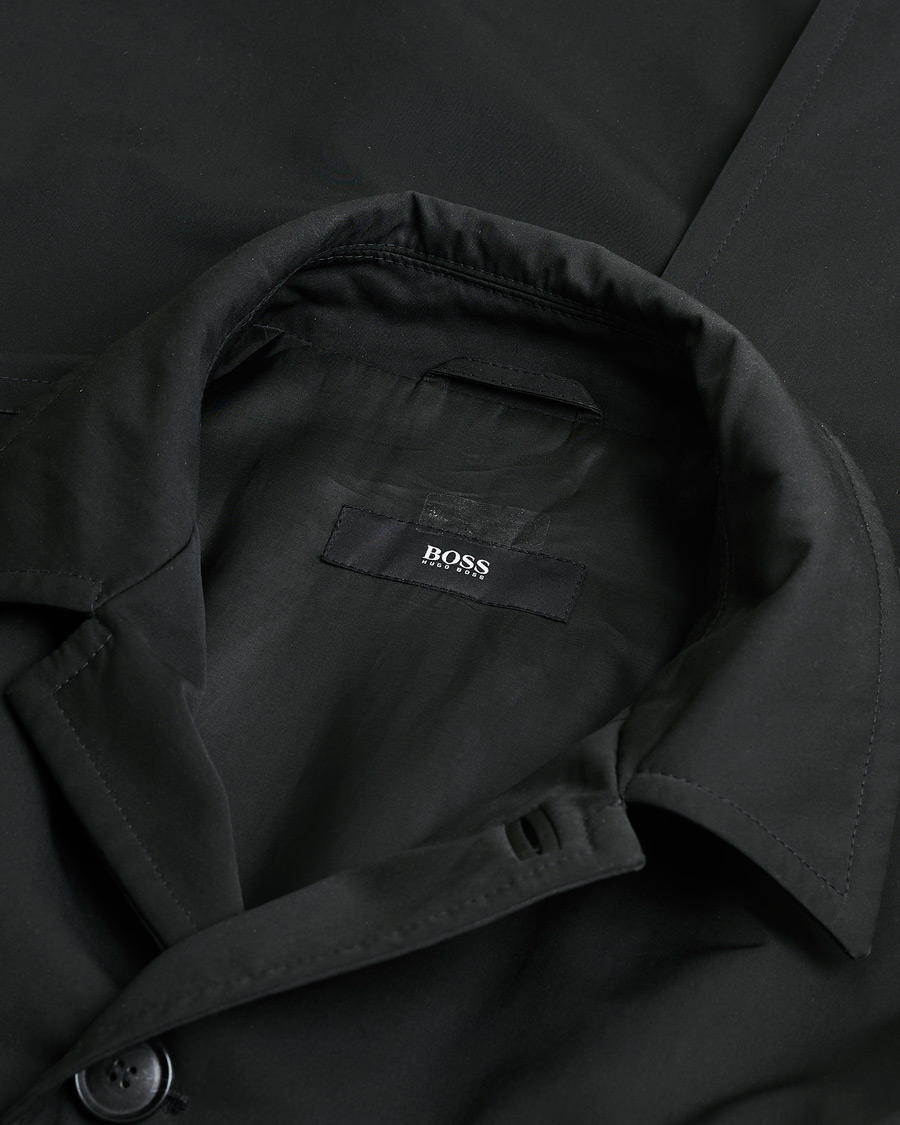 Uomini | BOSS Car Coat Black 50 | Pre-owned | BOSS Car Coat Black 50