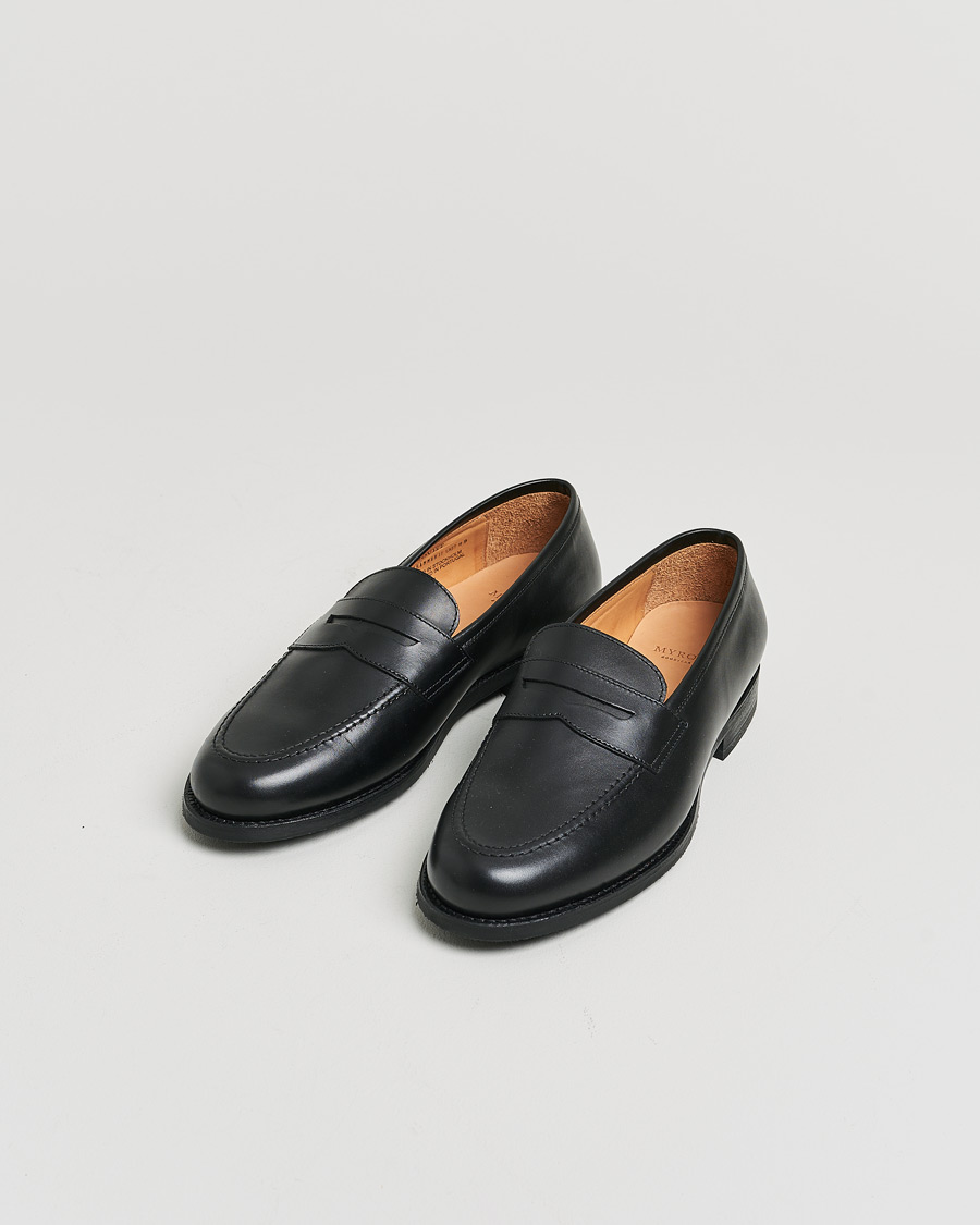 Uomini | Scarpe Pre-owned | Pre-owned | Myrqvist Stenhammar II Loafer Black Calf UK9 - EU43