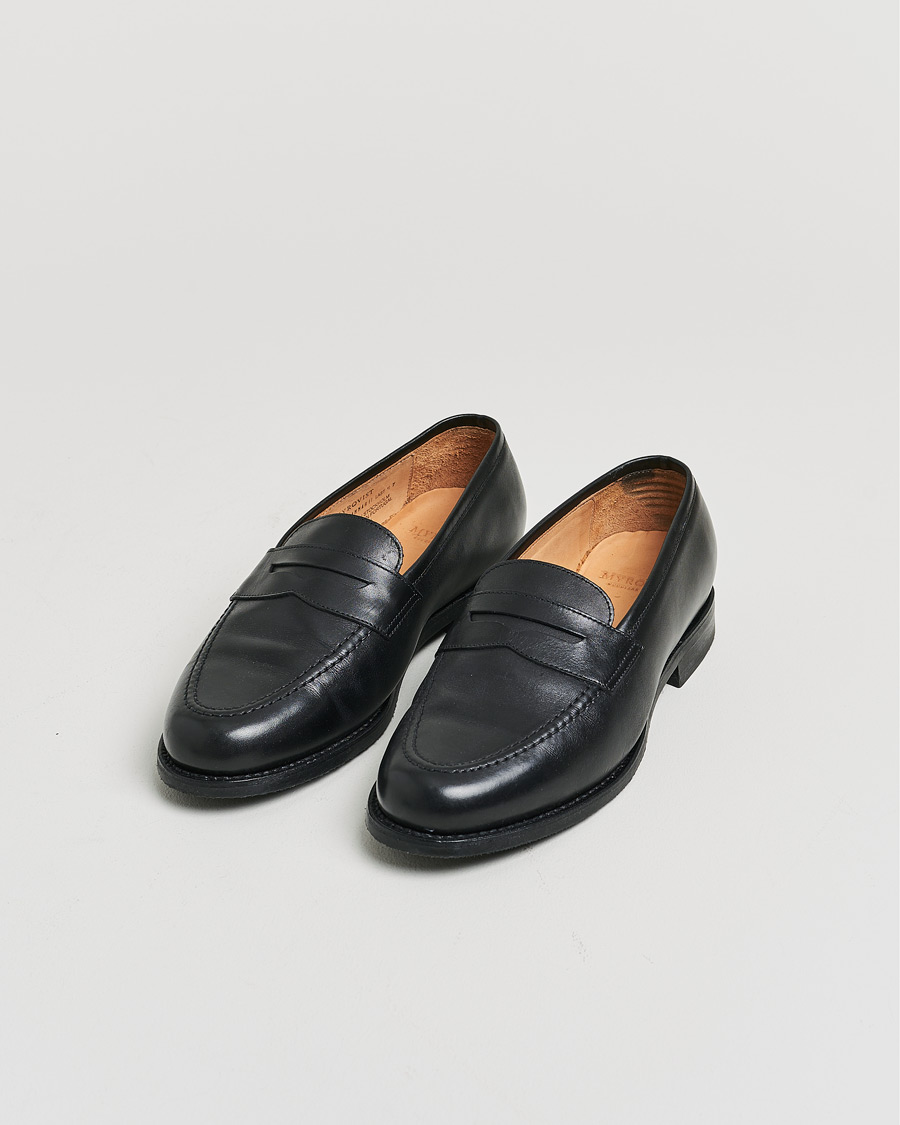 Uomini | Myrqvist Stenhammar II Loafer Black Calf UK9 - EU41 | Pre-owned | Myrqvist Stenhammar II Loafer Black Calf UK9 - EU41