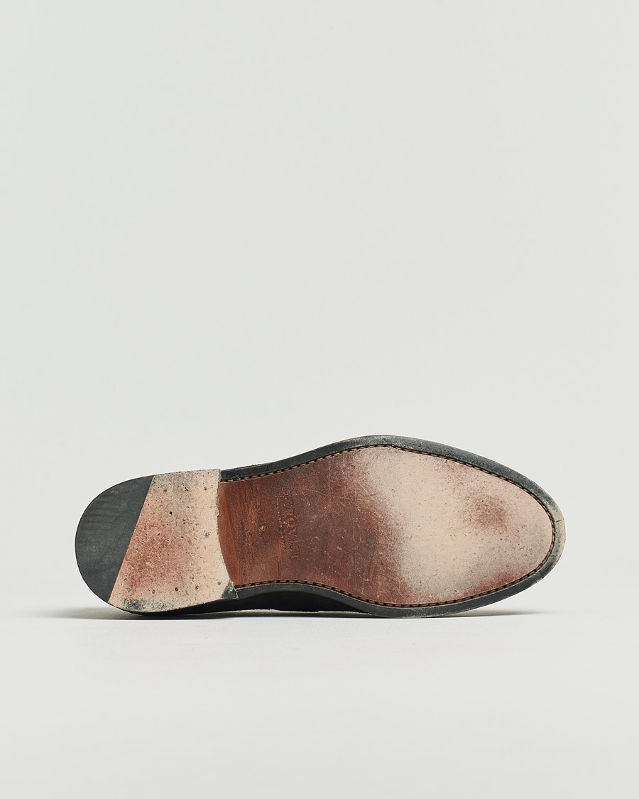 Uomini | Myrqvist Mölle Tassel Loafer Dark Brown Suede UK6 - EU40 | Pre-owned | Myrqvist Mölle Tassel Loafer Dark Brown Suede UK6 - EU40