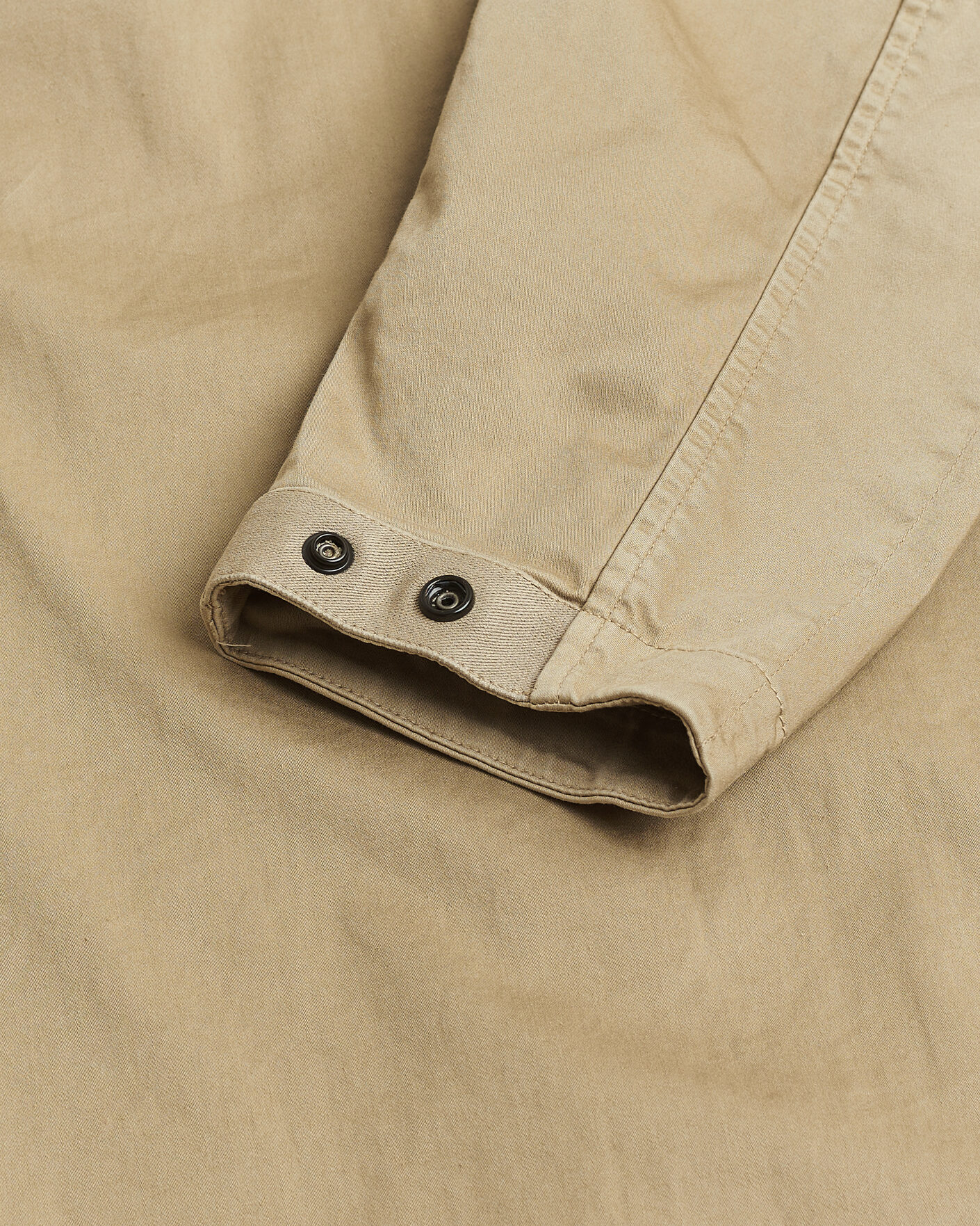 Uomini | Giacche Pre-owned | Pre-owned | Stone Island Cotton Stretch Zip Overshirt Biscuit XL