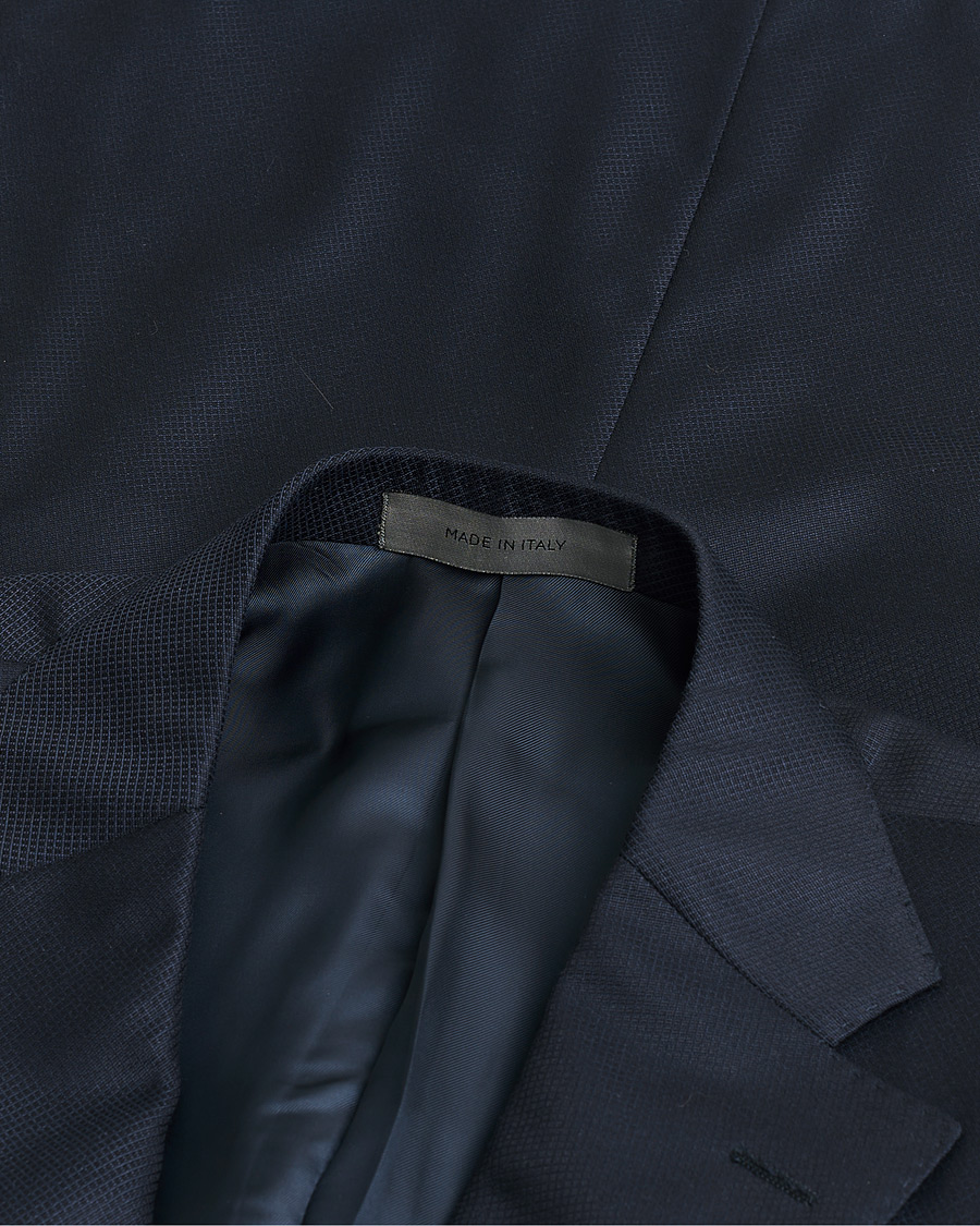 Uomini | Abiti Pre-owned | Pre-owned | Corneliani Wool Suit Navy 50