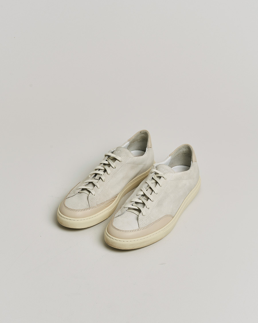 Uomini | CQP Bumper Suede Sneaker Ivory | Pre-owned | CQP Bumper Suede Sneaker Ivory