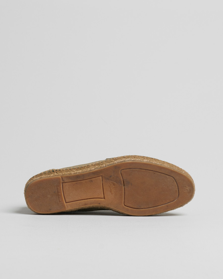 Uomini | Scarpe Pre-owned | Pre-owned | Castañer Nacho Casual Suede Loafers Verde Bosque