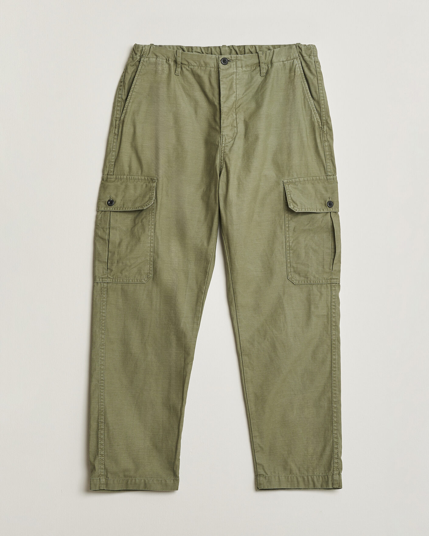 Uomini | Pantaloni Pre-owned | Pre-owned | Incotex Regular Fit Cargo Pants Military W34