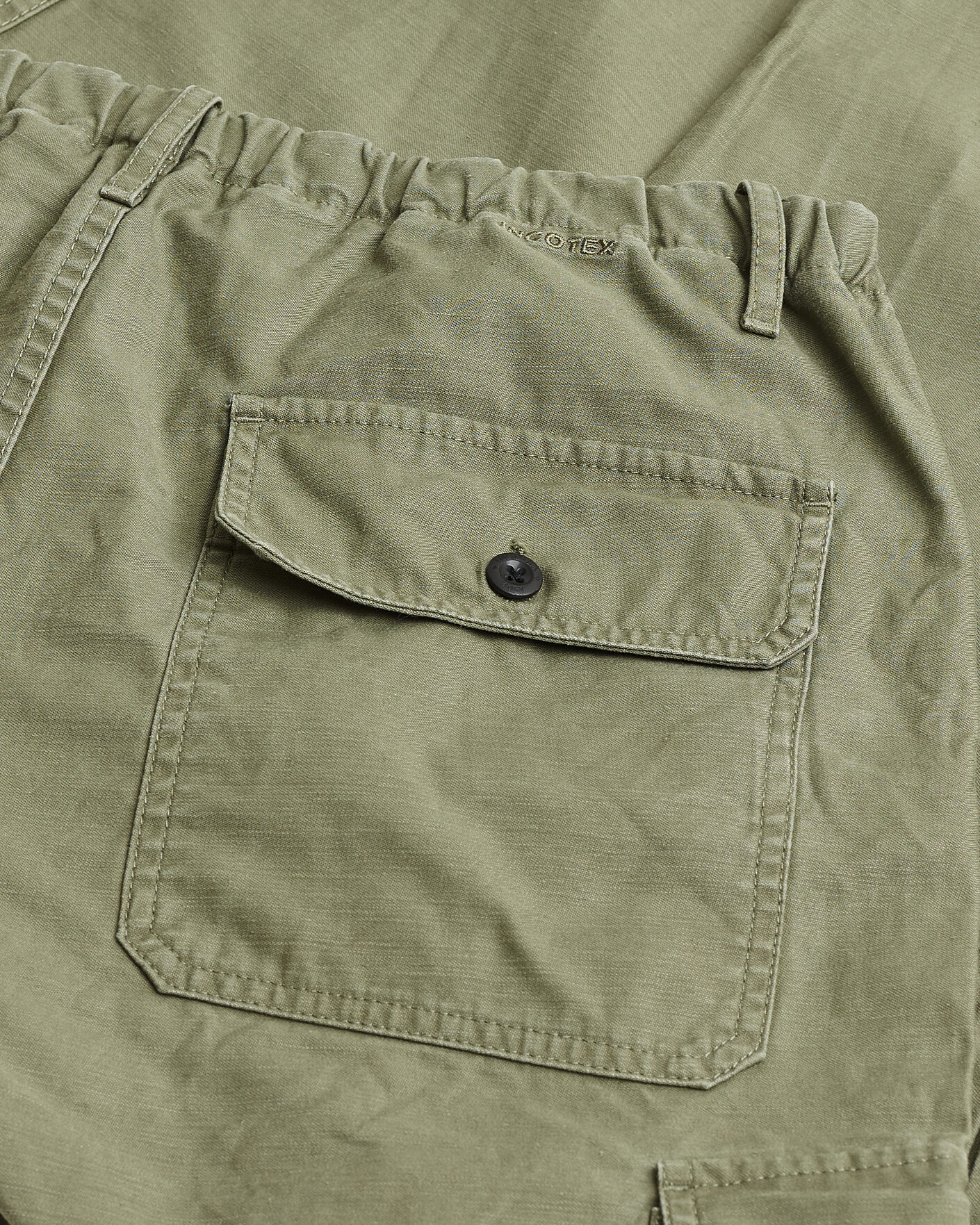 Uomini | Pantaloni Pre-owned | Pre-owned | Incotex Regular Fit Cargo Pants Military W34