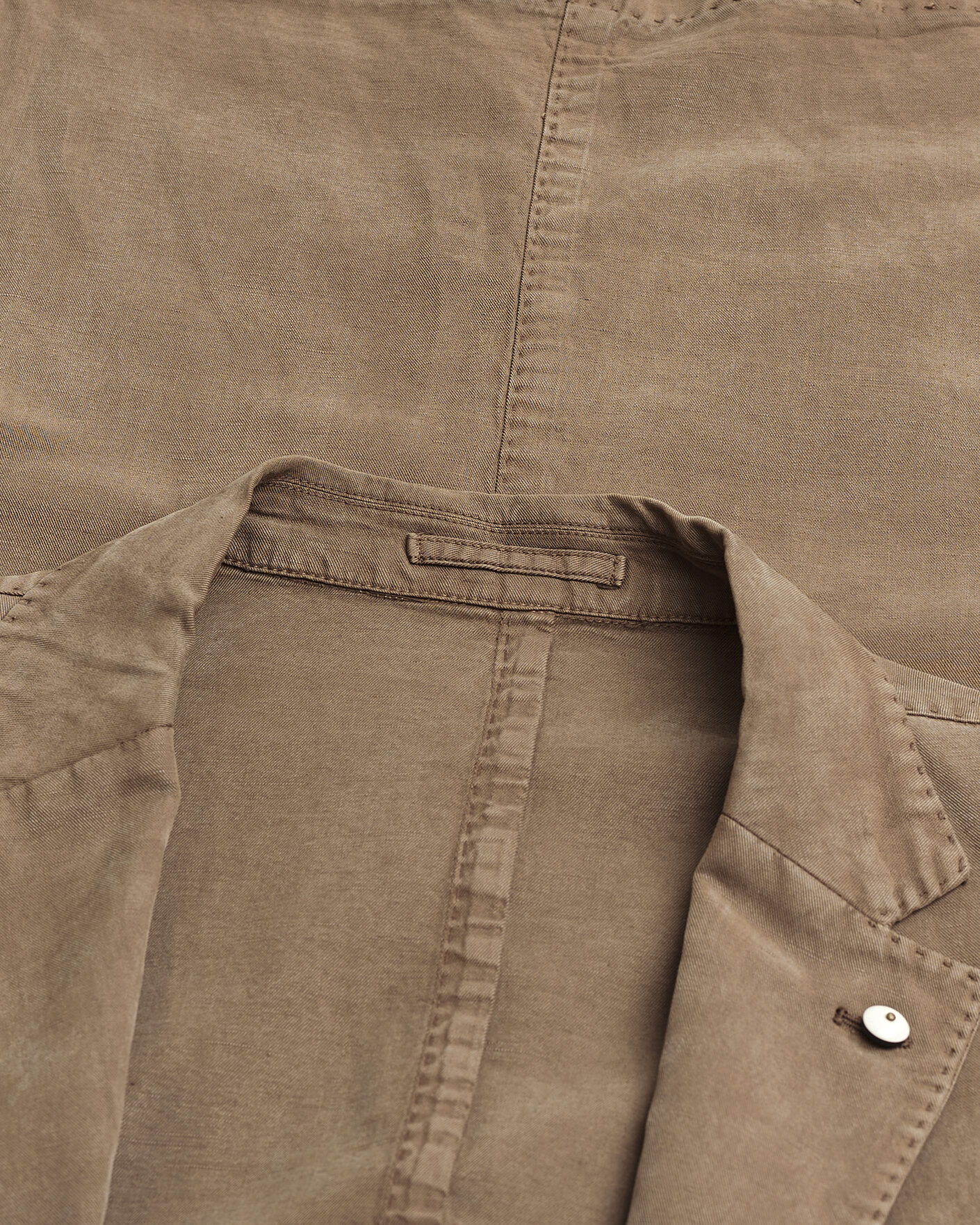Uomini | Giacca da abito Pre-owned | Pre-owned | L.B.M. 1911 Jack Regular Fit Cotton Blend Blazer Taupe 54