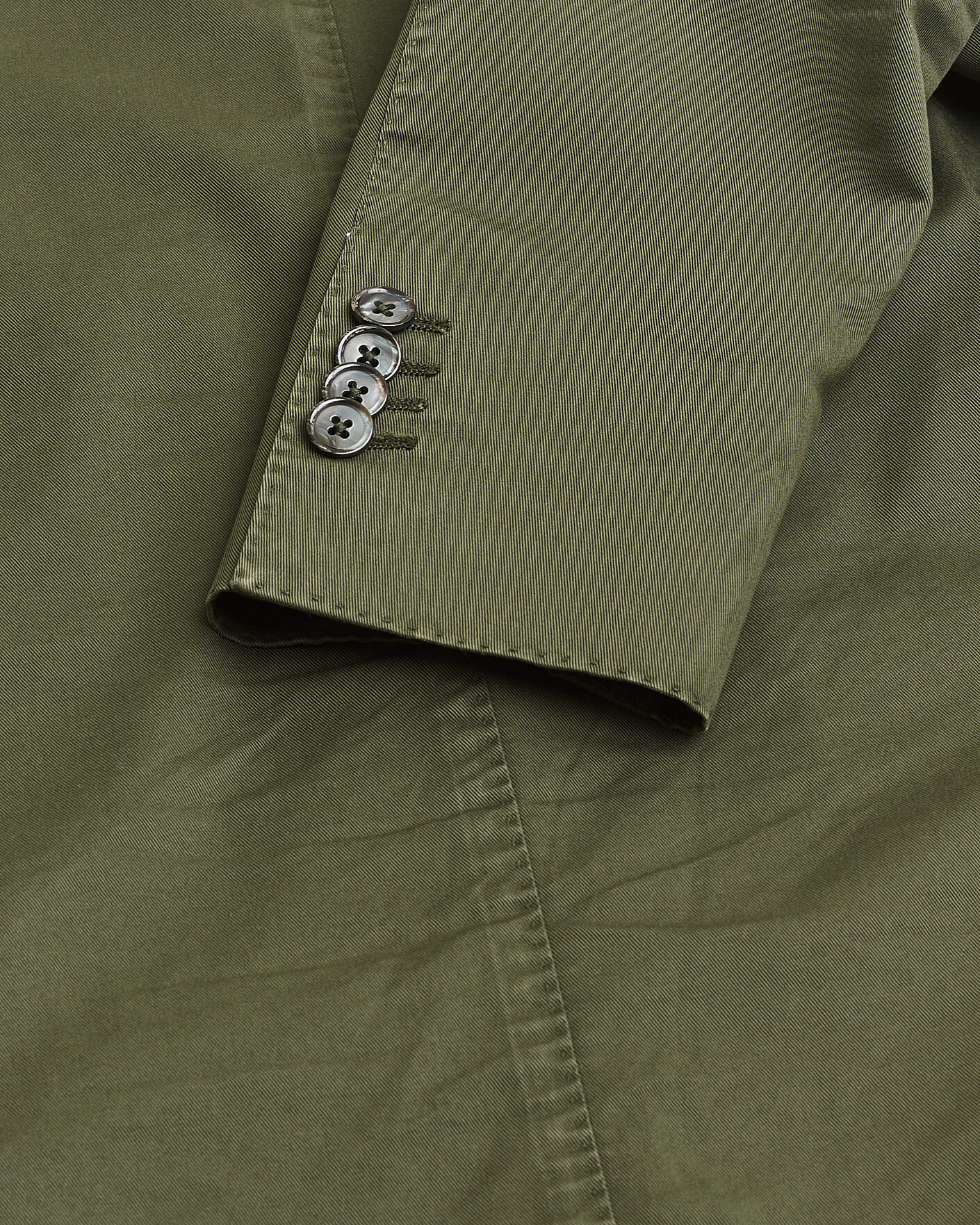 Uomini | Giacca da abito Pre-owned | Pre-owned | L.B.M. 1911 Jack Regular Fit Cotton Stretch Blazer Green 46
