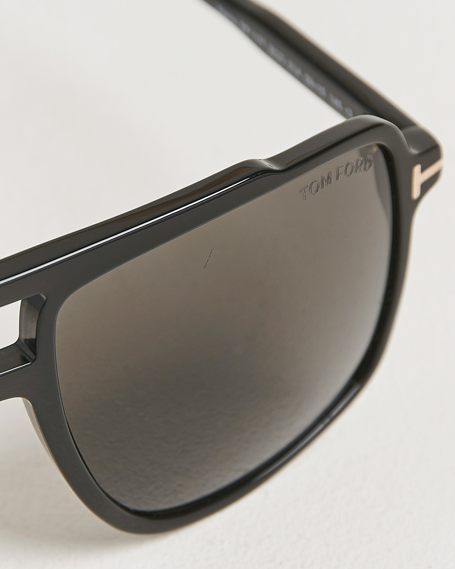Uomini | Tom Ford FT1177 Sunglasses Black | Pre-owned | Tom Ford FT1177 Sunglasses Black