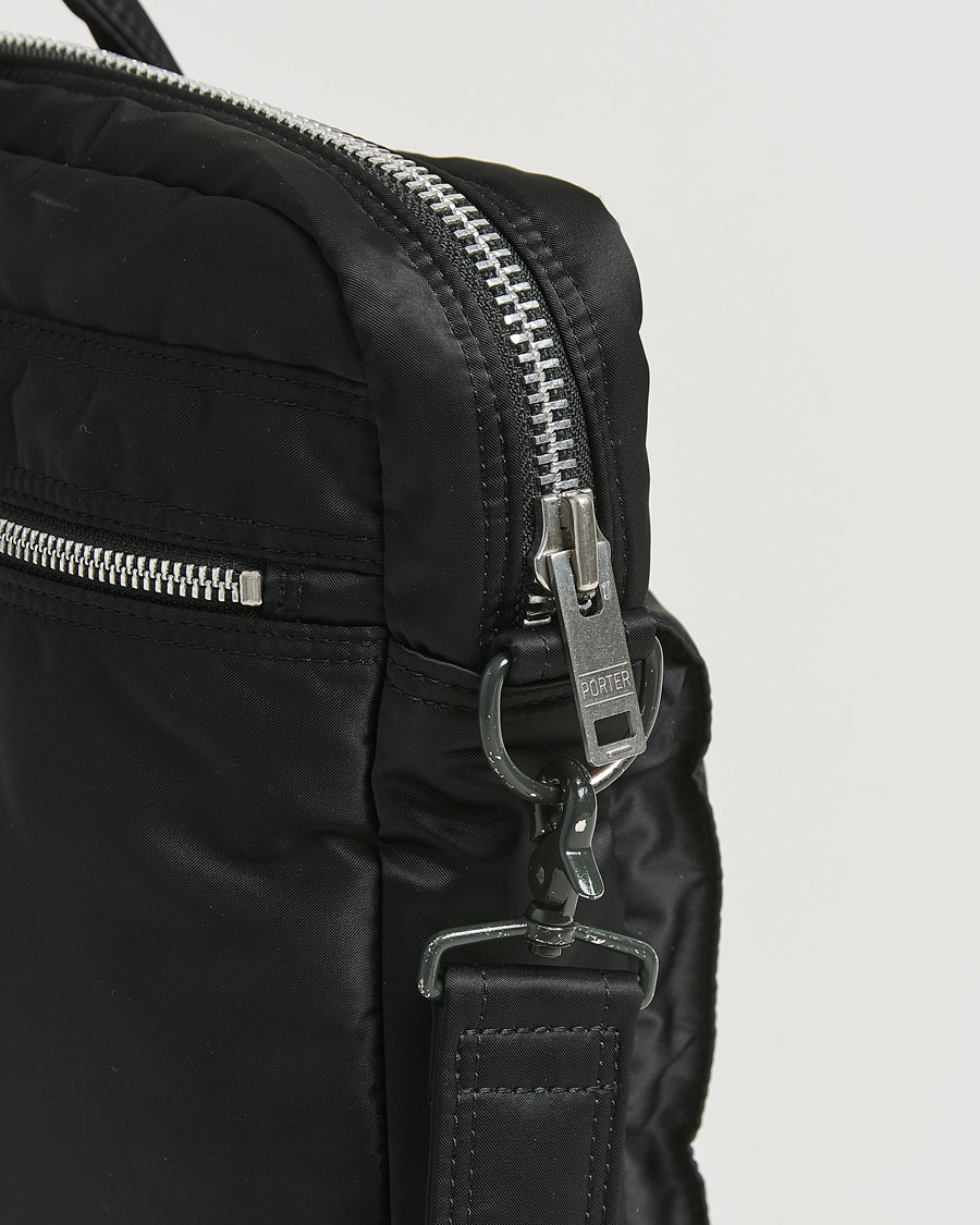 Uomini | Porter-Yoshida & Co. Tanker 2Way Document Bag Black | Pre-owned | Porter-Yoshida & Co. Tanker 2Way Document Bag Black