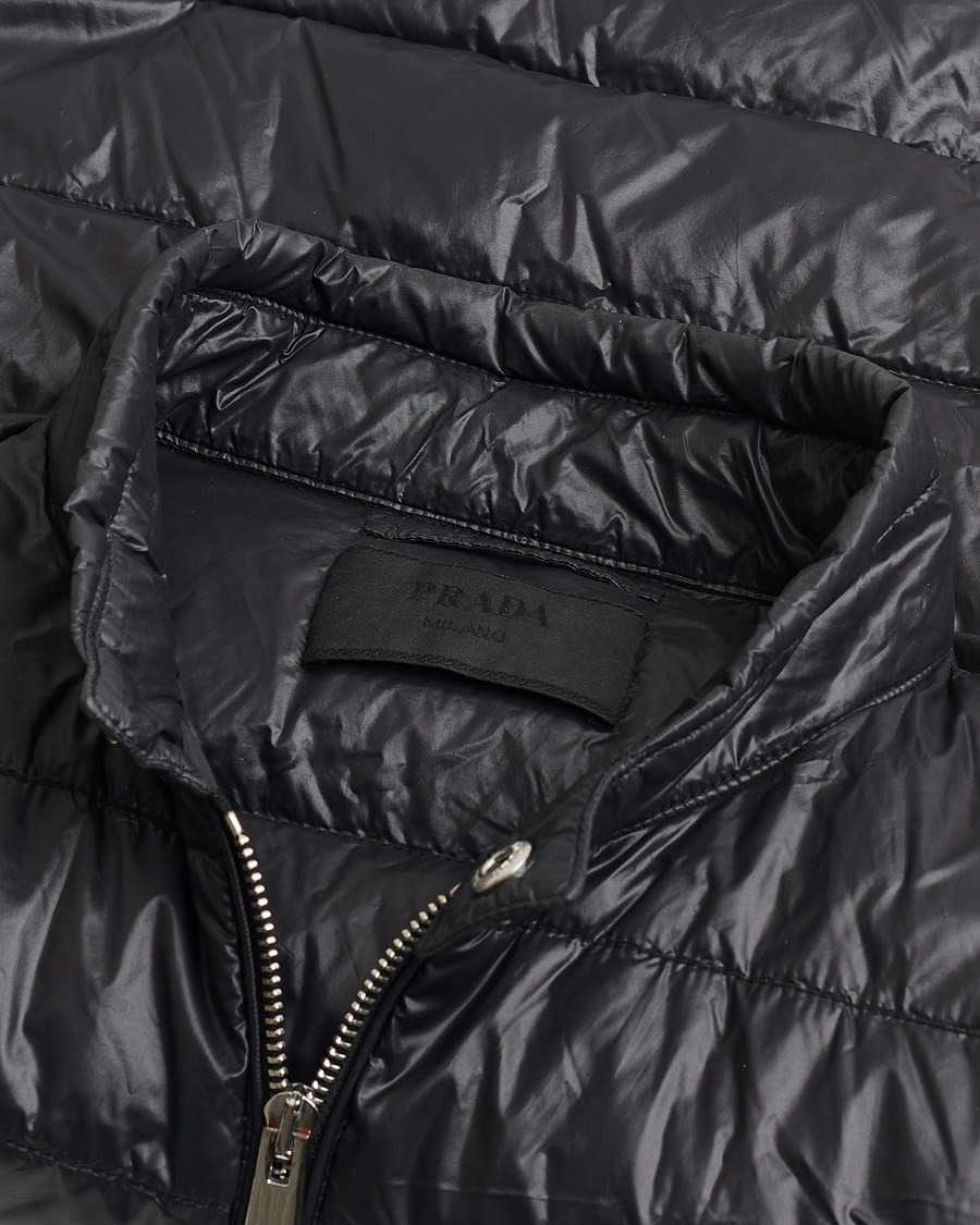 Uomini | Giacche Pre-owned | Pre-owned | Prada Lightweight Nylon Down Jacket Black 54