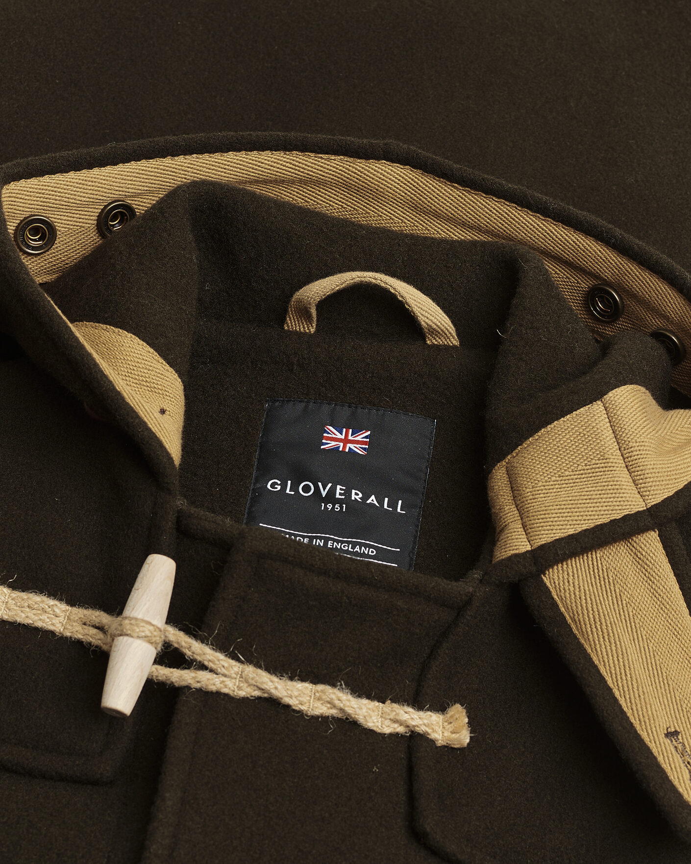 Uomini | Giacche Pre-owned | Pre-owned | Gloverall 575 Monty Original Duffle Coat Brown S