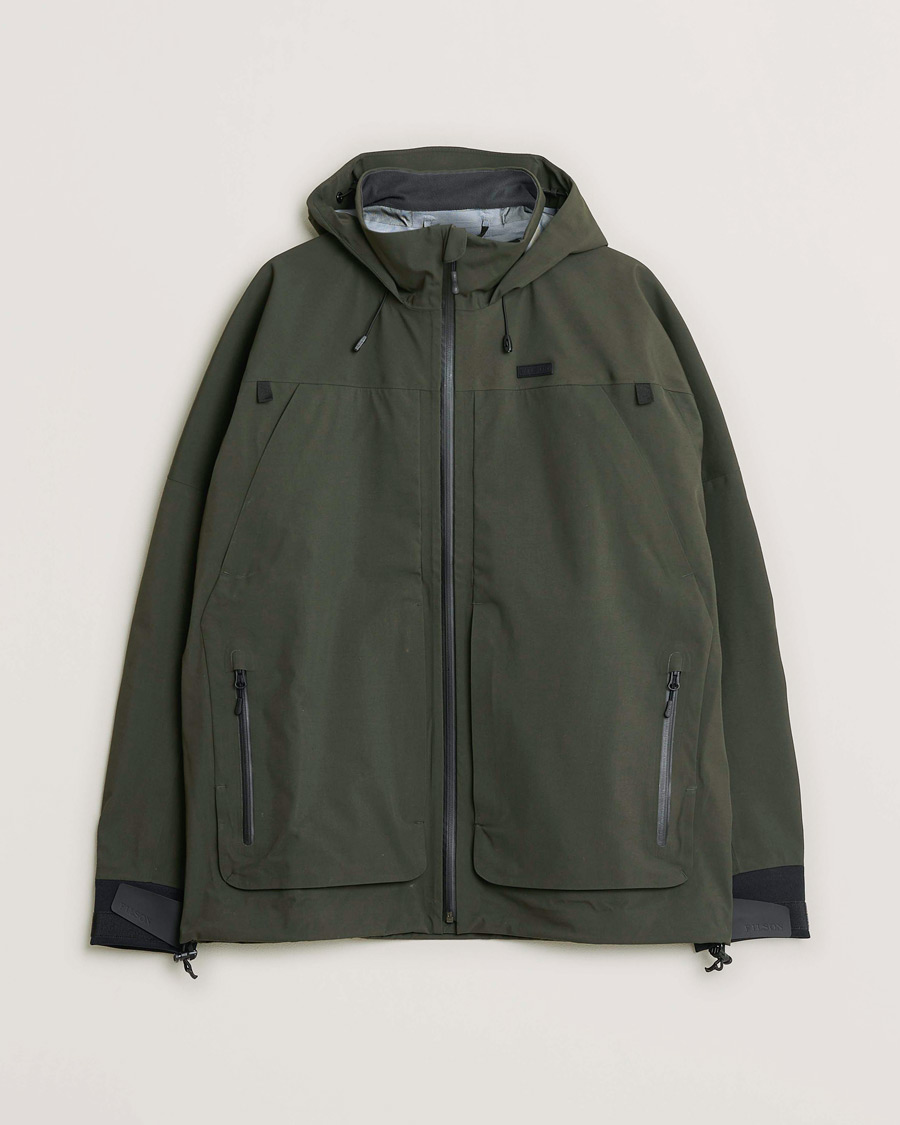 Uomini | Giacche Pre-owned | Pre-owned | Filson Skagit Rain Jacket Forest Green L