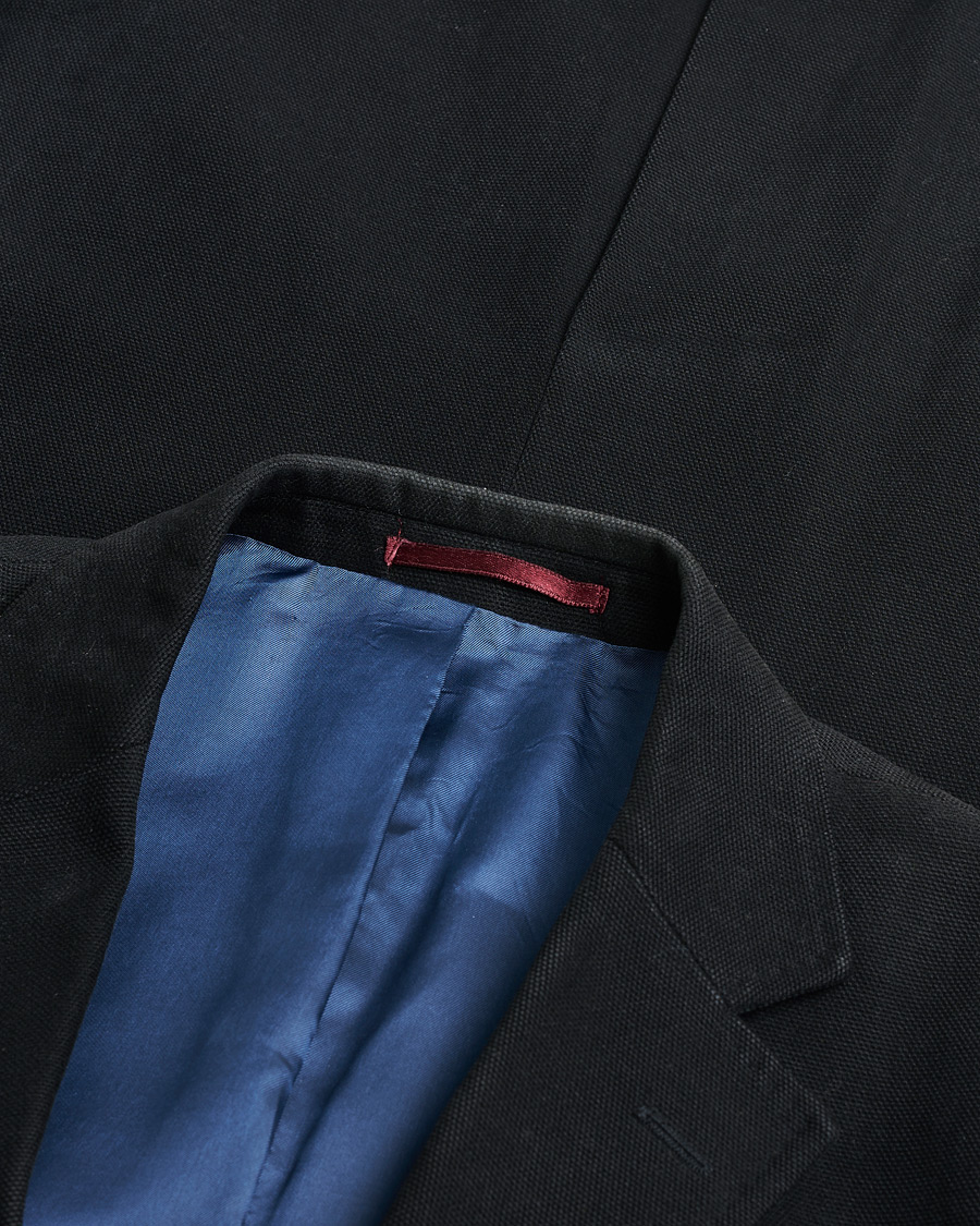 Uomini | Giacca da abito Pre-owned | Pre-owned | GANT Vintage Patch Pocket Cotton Blazer Black 48