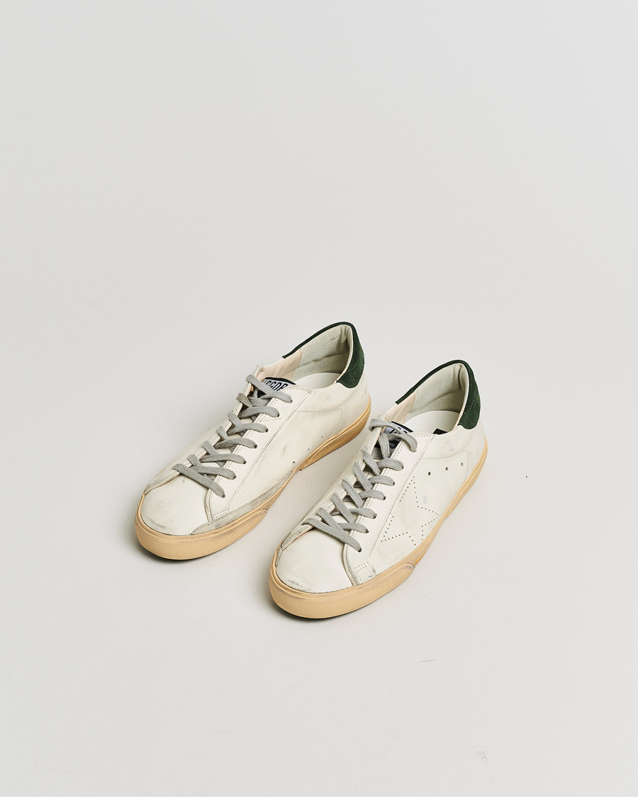 Uomini | Scarpe Pre-owned | Pre-owned | Golden Goose Super-Star Sneakers White/Green 42
