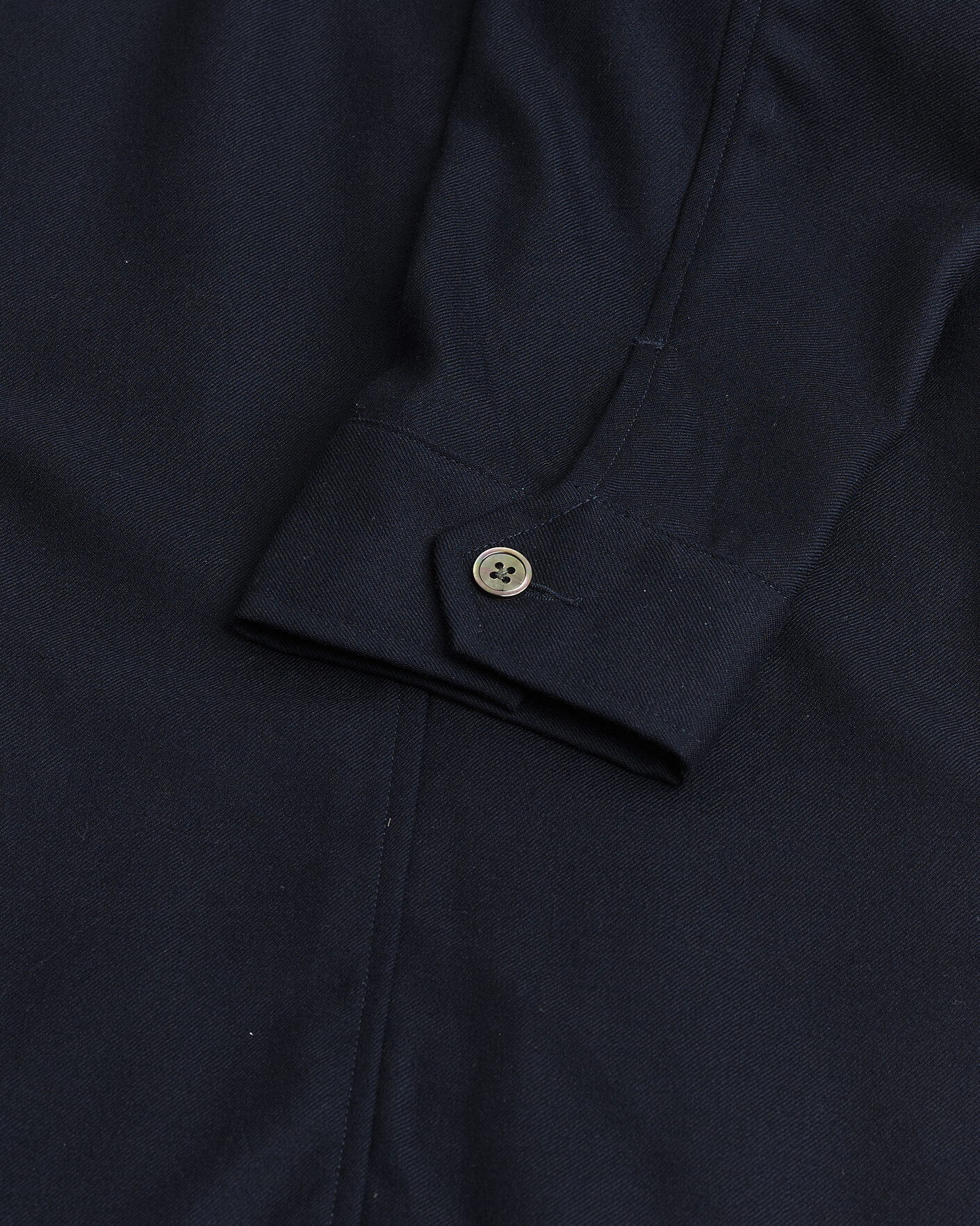 Uomini | Camicie Pre-owned | Pre-owned | Stenströms Wool Overshirt Navy XXL