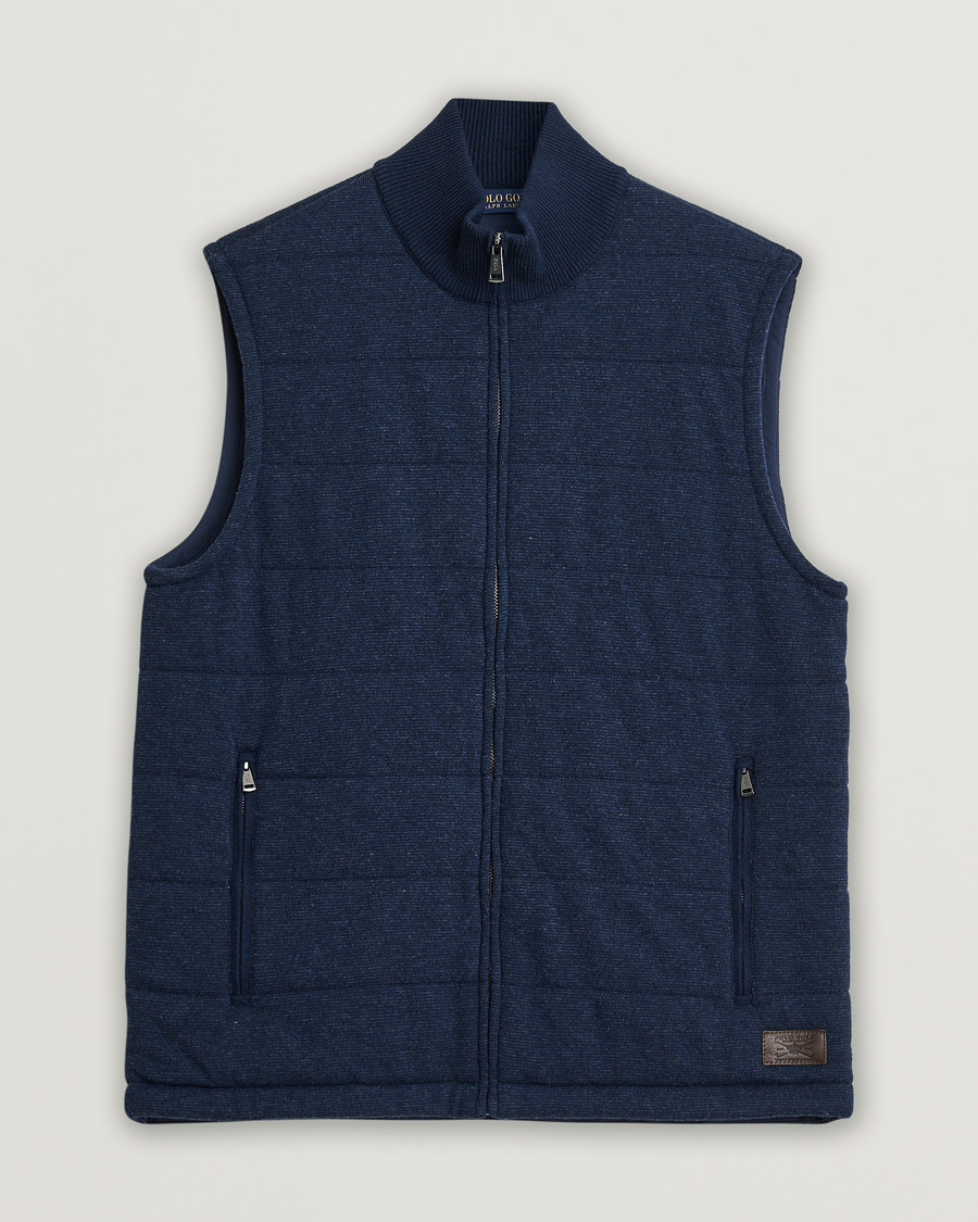 Uomini | Giacche Pre-owned | Pre-owned | Polo Golf Knitted Wool Vest Navy L