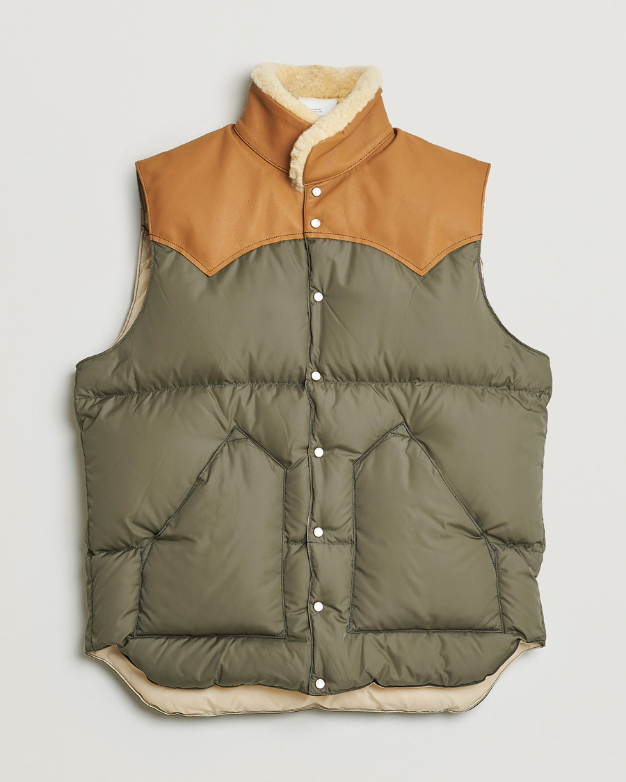 Uomini | Giacche Pre-owned | Pre-owned | Rocky Mountain Featherbed Christy Vest Olive 42