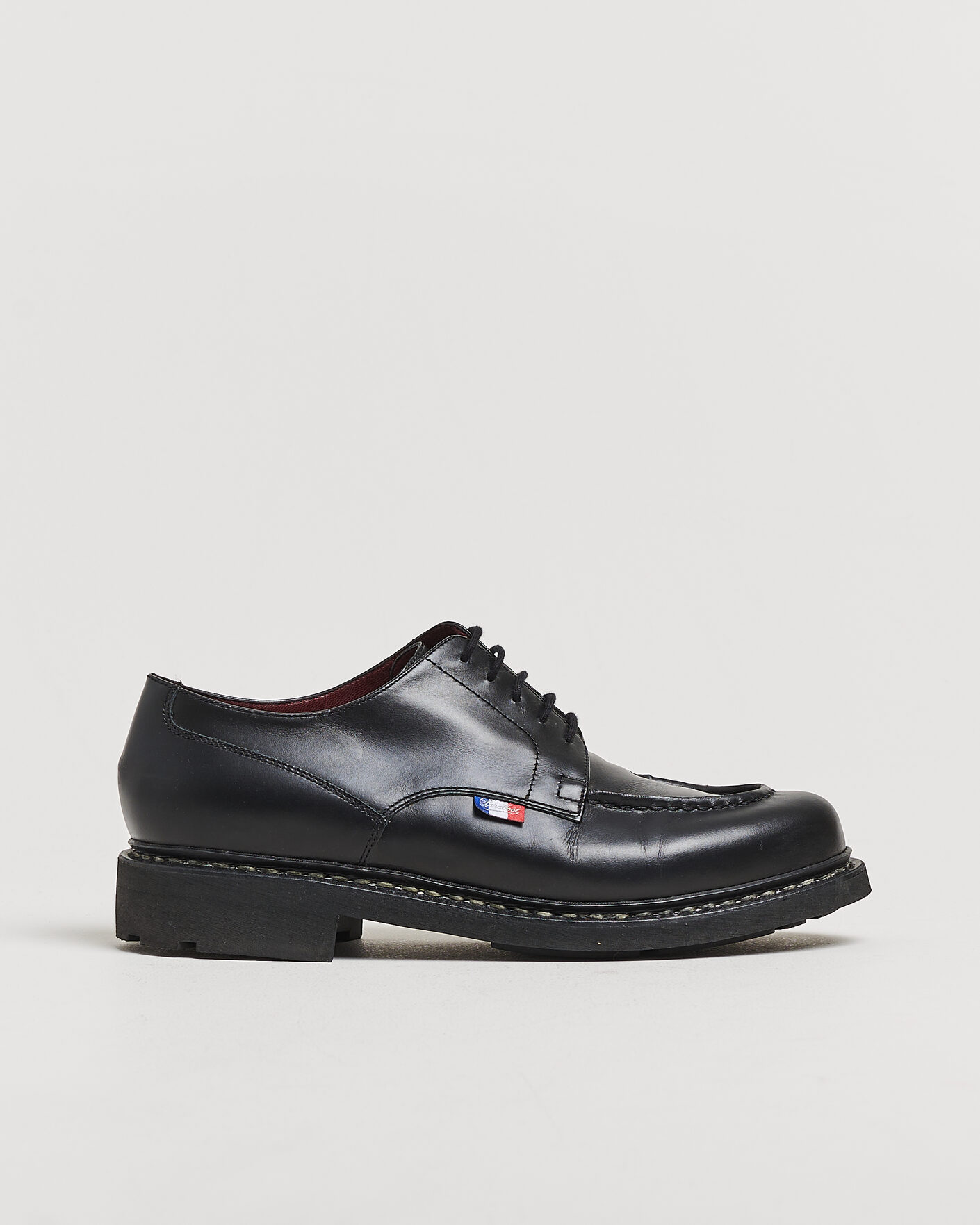Uomini | Scarpe con cuciture Goodyear Pre-owned | Pre-owned | Paraboot Chambord Derby BBR Black UK8,5 - EU42,5