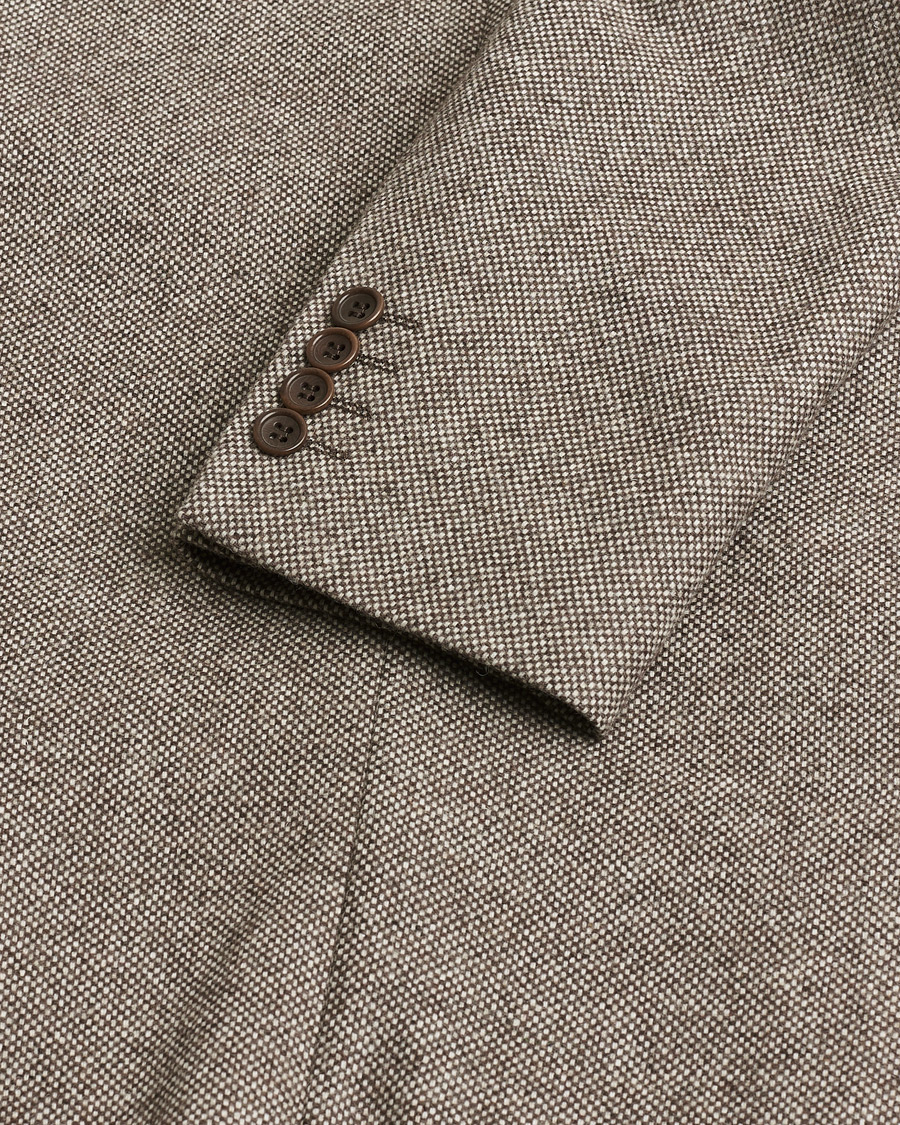 Uomini | Giacca da abito Pre-owned | Pre-owned | Morris Soft Wool Blazer Brown 54