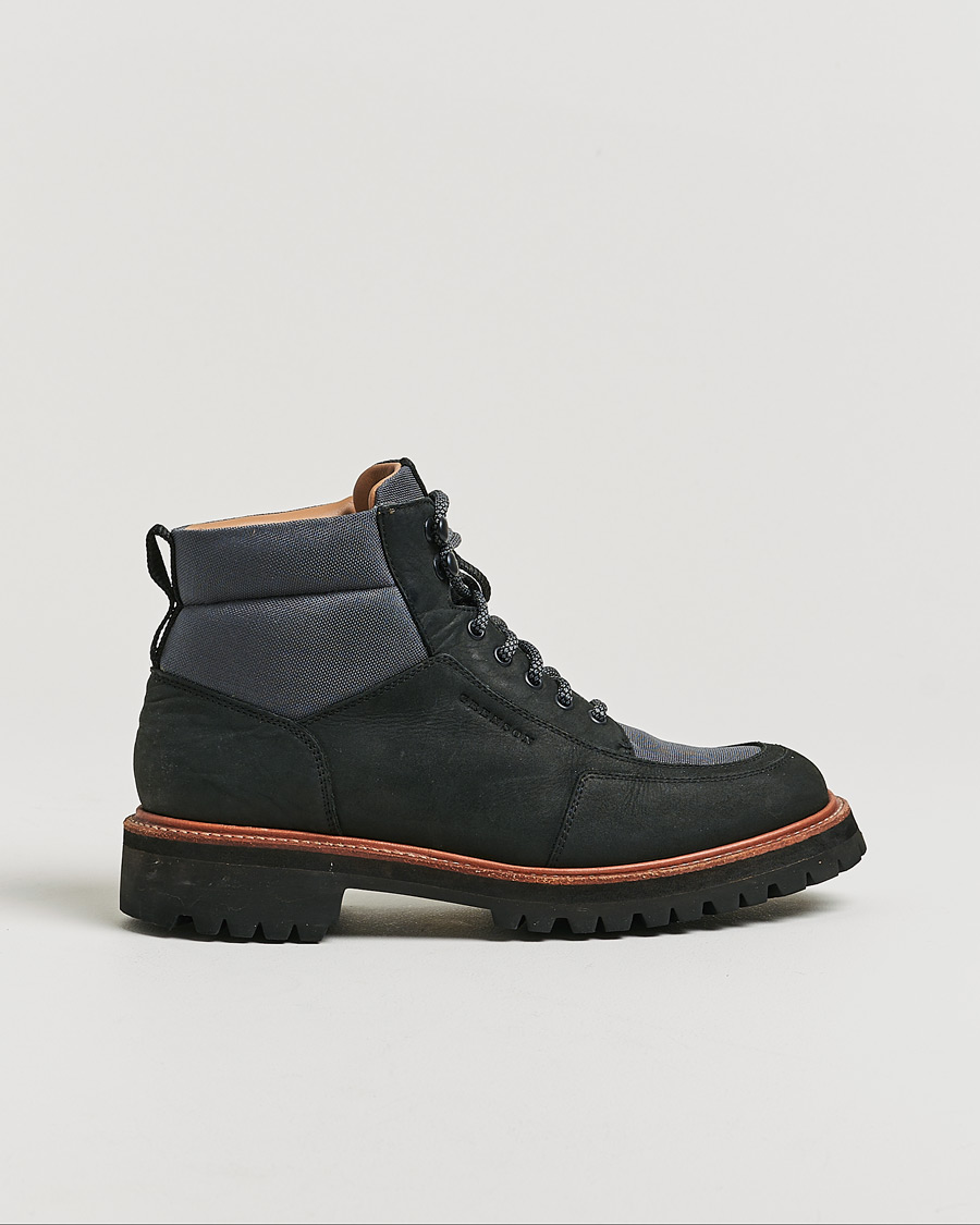 Uomini | Stivali | Pre-owned | Grenson Fielding Hiking Boot Black/Grey UK7 - EU41