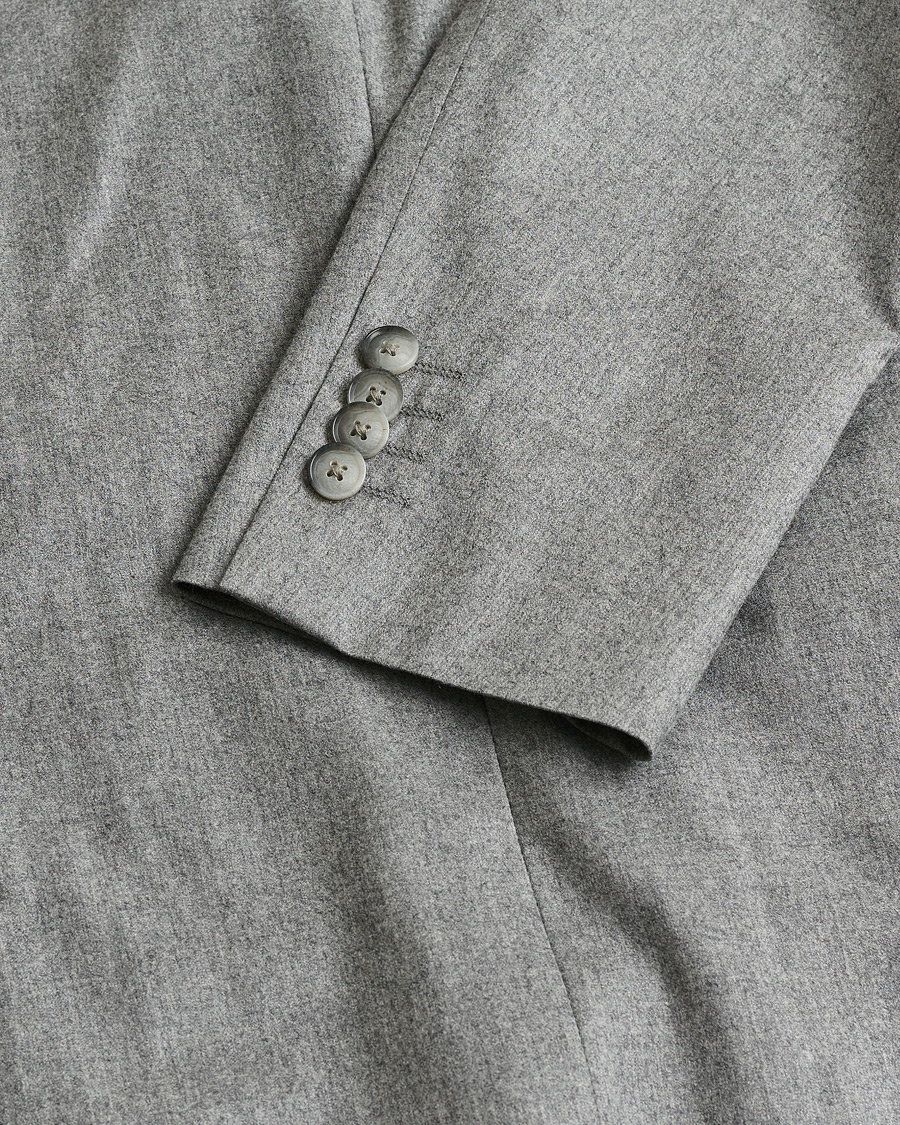 Uomini | Abiti Pre-owned | Pre-owned | Rose & Born Flannel Wool Suit GRose & Born Flannel Wool Suit Grey 48ey 50