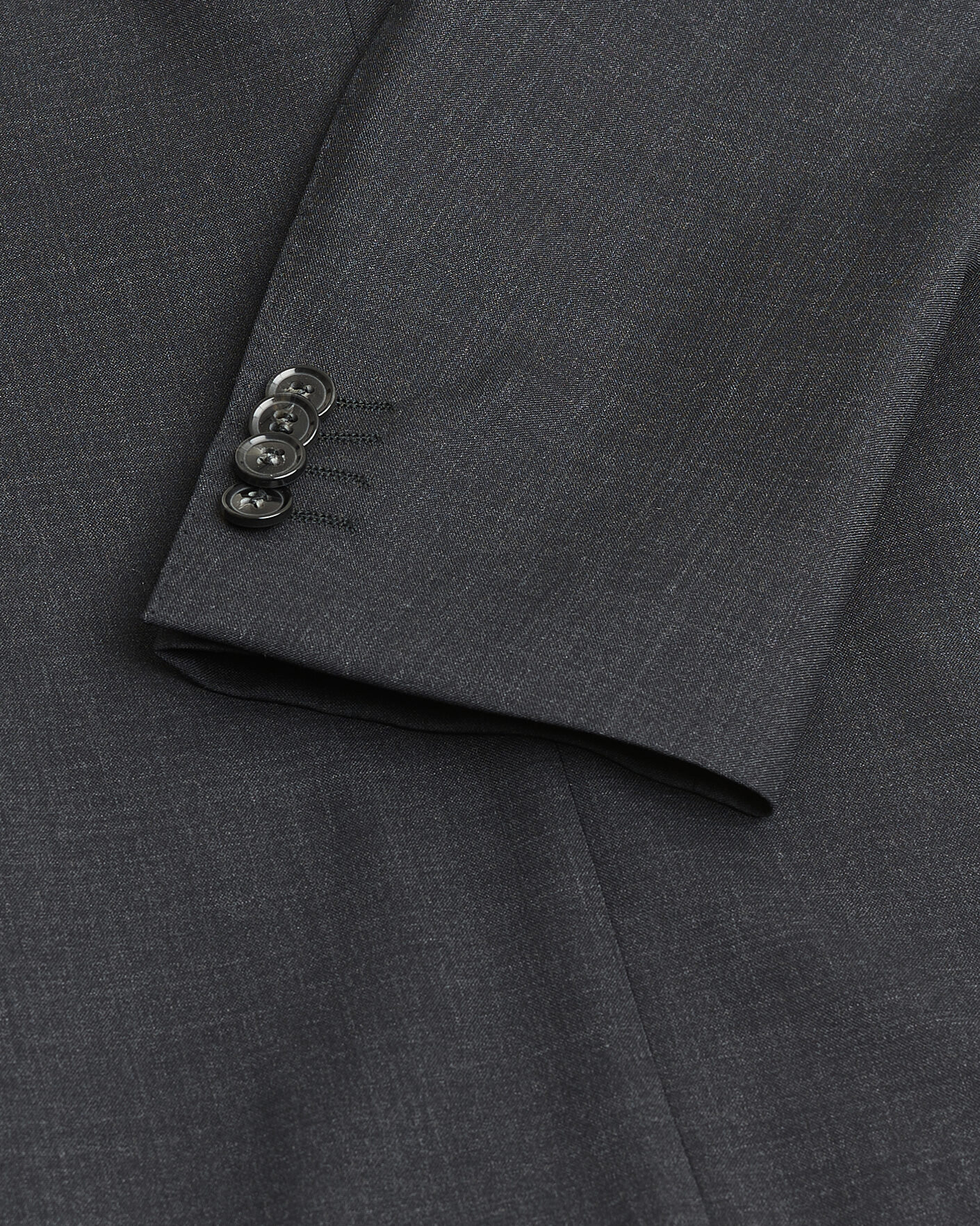 Uomini | Abiti Pre-owned | Pre-owned | Oscar Jacobson Ego Wool Suit Dark Grey 46