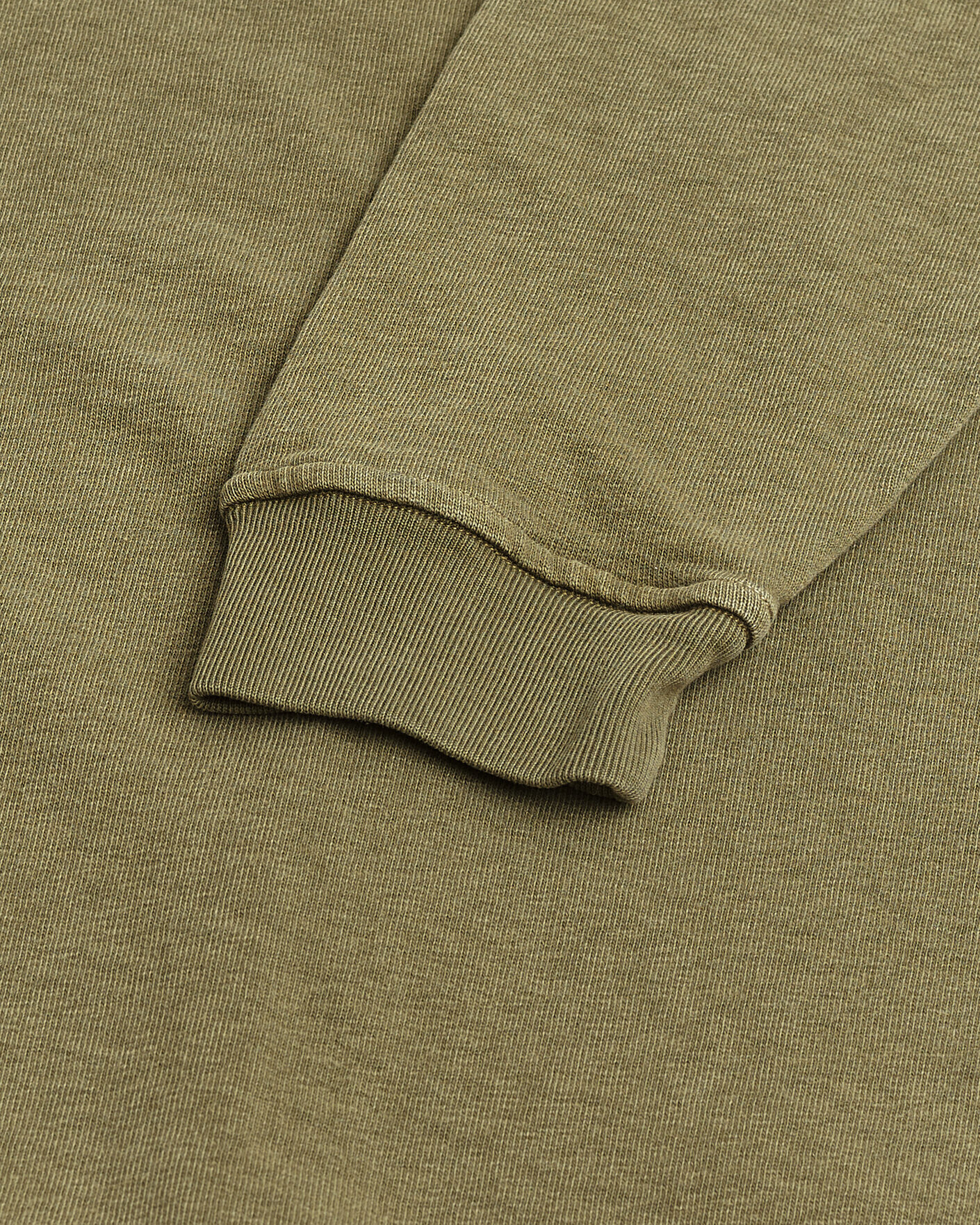 Uomini | Maglioni Pre-owned | Pre-owned | Stone Island Old Dyed Cotton Sweatshirt Military Green M