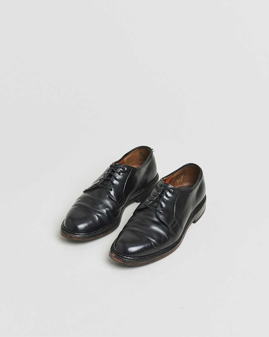Uomini | Scarpe con cuciture Goodyear Pre-owned | Pre-owned | Allen Edmonds Leeds Shell Cordovan Derby Black US8,5 - EU42
