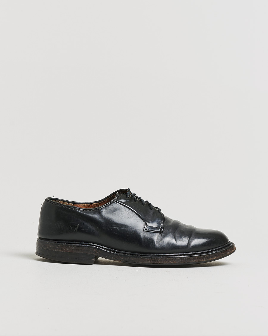 Uomini | Scarpe con cuciture Goodyear Pre-owned | Pre-owned | Allen Edmonds Leeds Shell Cordovan Derby Black US8,5 - EU42