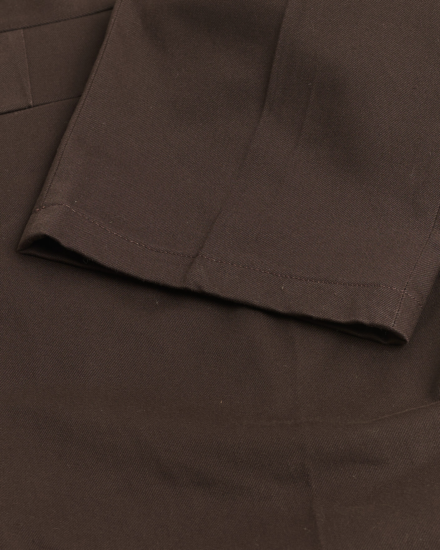 Uomini | Rubato High Waist Cotton Chino Brown 52 | Pre-owned | Rubato High Waist Cotton Chino Brown 52