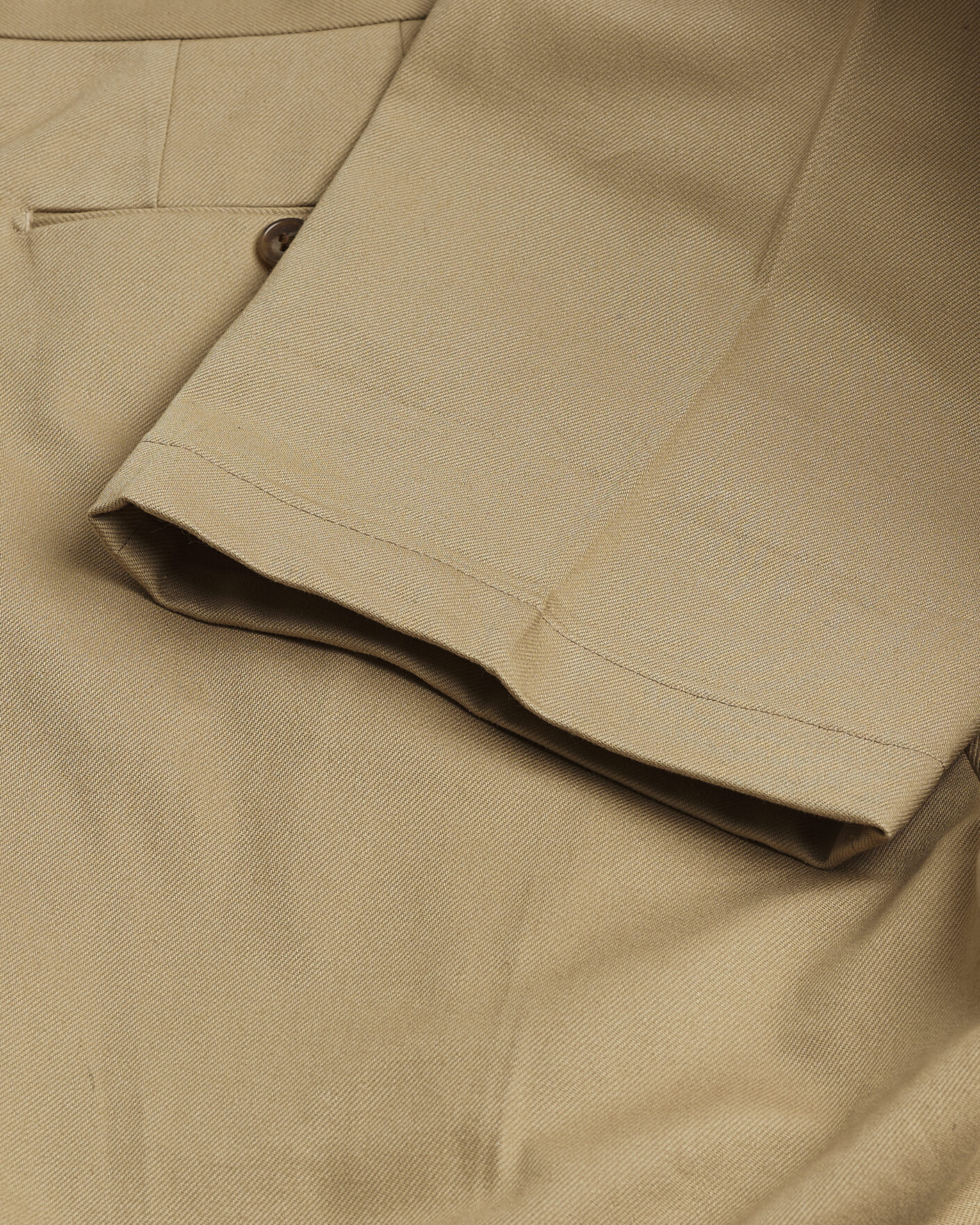 Uomini | Rubato High Waist Cotton Chino Beige 52 | Pre-owned | Rubato High Waist Cotton Chino Beige 52
