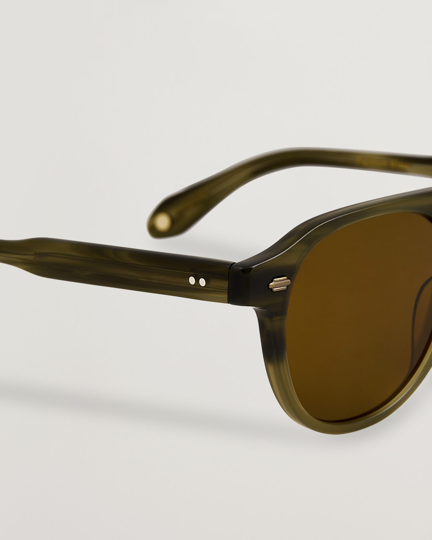 Uomini | Accessori Pre-owned | Pre-owned | Garrett Leight Harding Sunglasses Army Drift