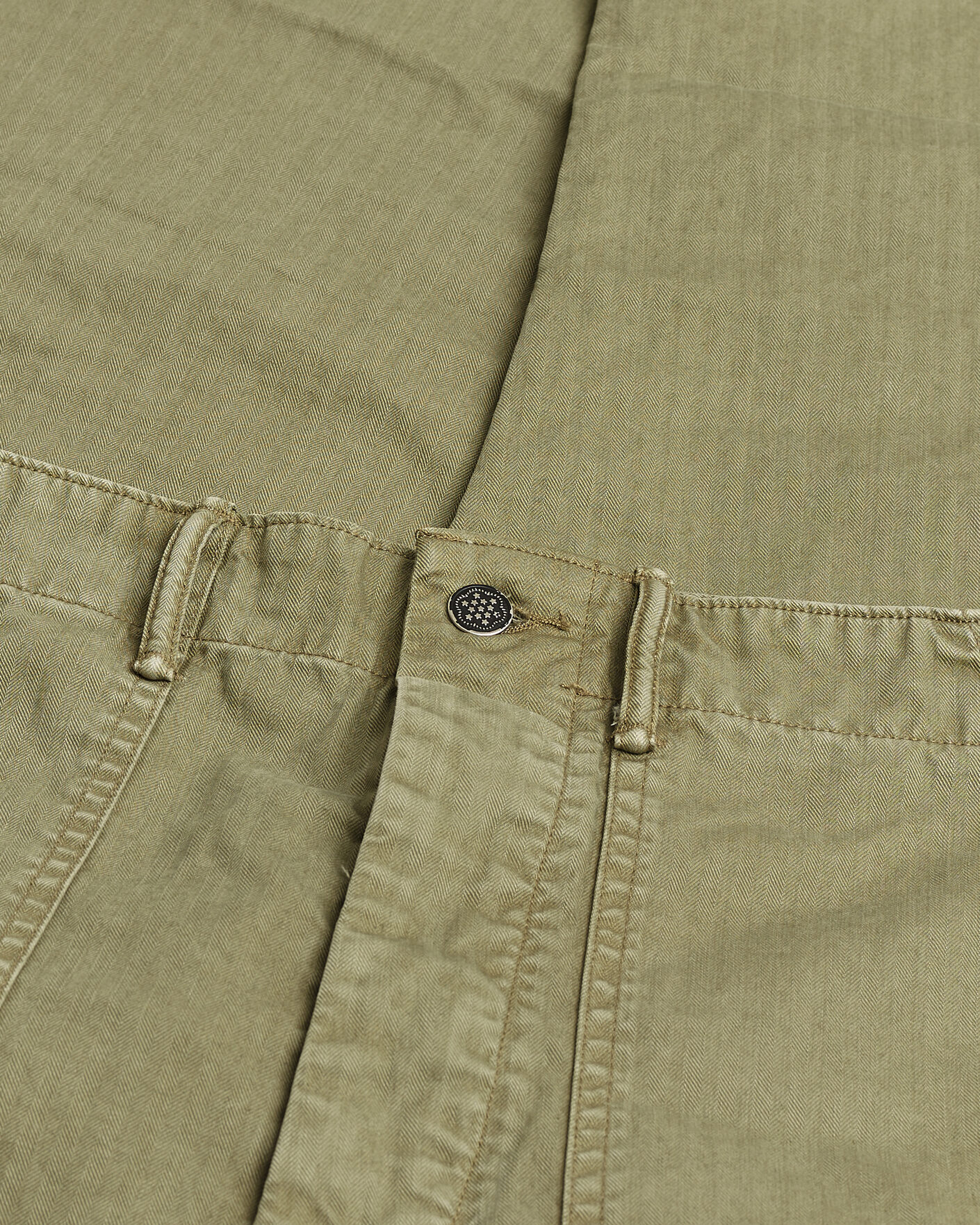 Uomini | Pantaloni Pre-owned | Pre-owned | RRL Army Utility Pants Brewster Green W33