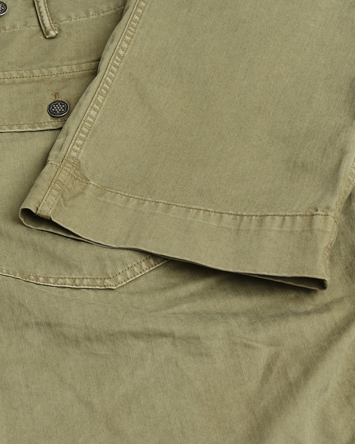 Uomini | Pantaloni Pre-owned | Pre-owned | RRL Army Utility Pants Brewster Green W33