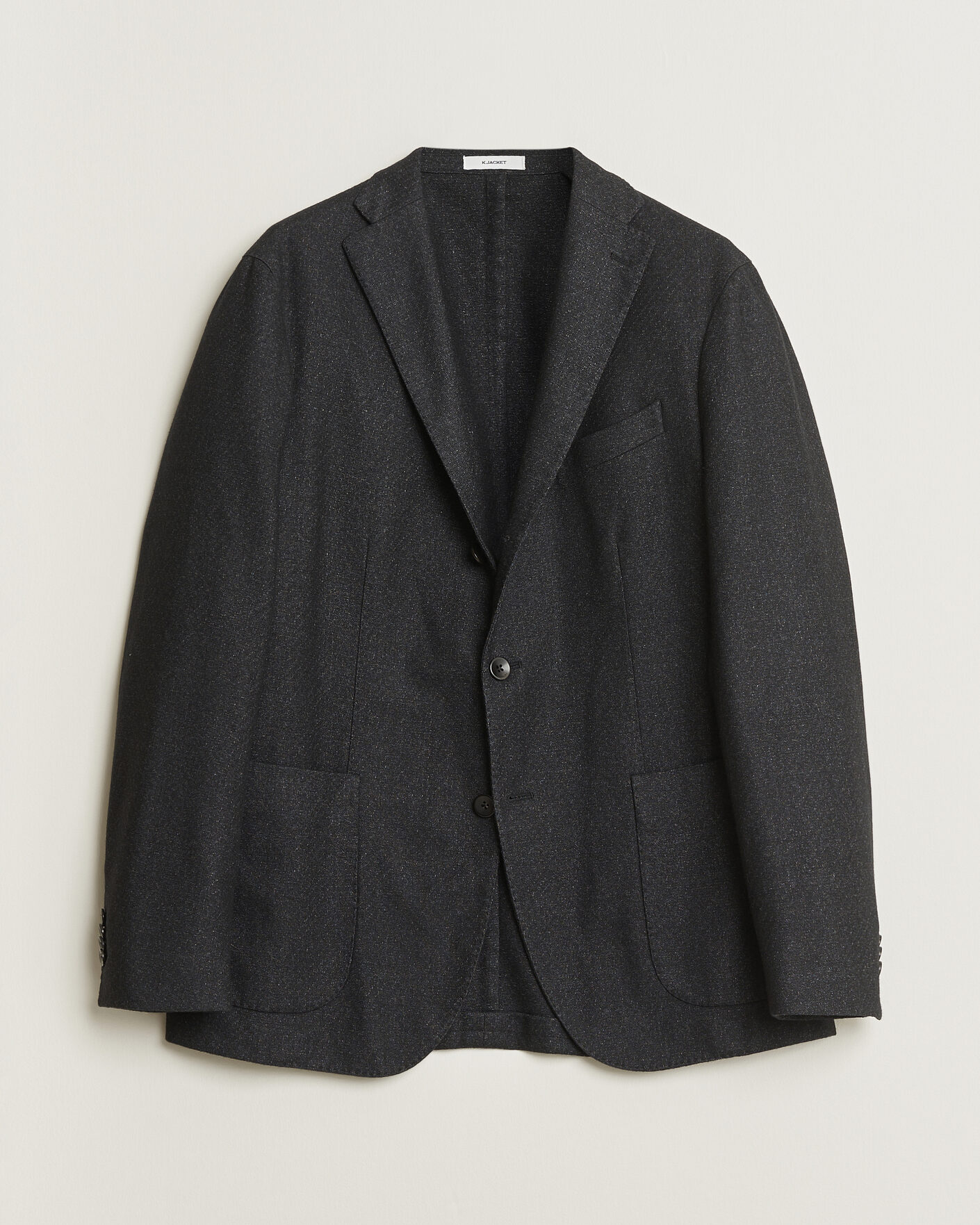 Uomini | Giacca da abito Pre-owned | Pre-owned | Boglioli K Jacket Flannel Wool Blazer Charcoal 50