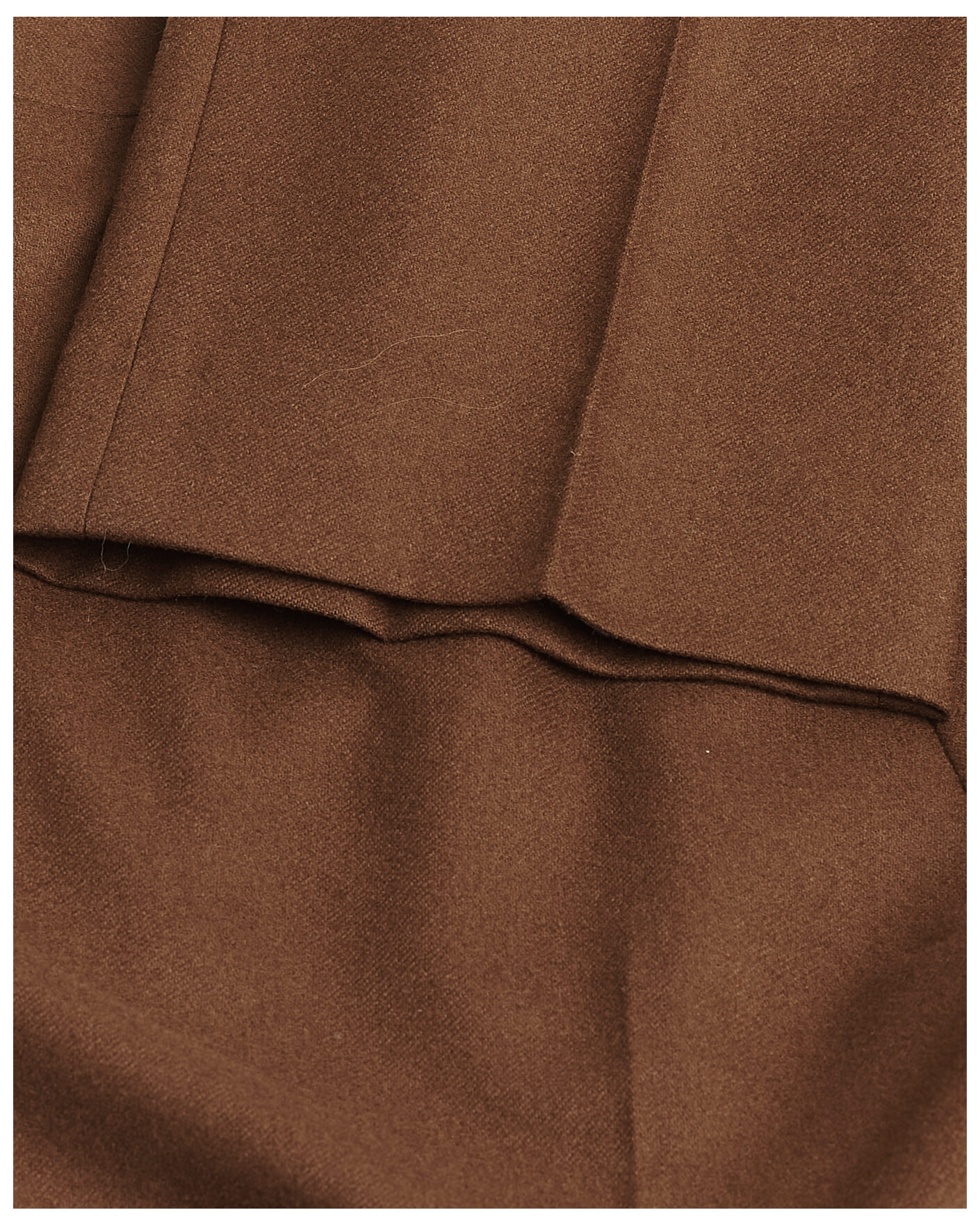 Uomini | Pantaloni Pre-owned | Pre-owned | Santaniello Flannel Trousers Rust Brown 48