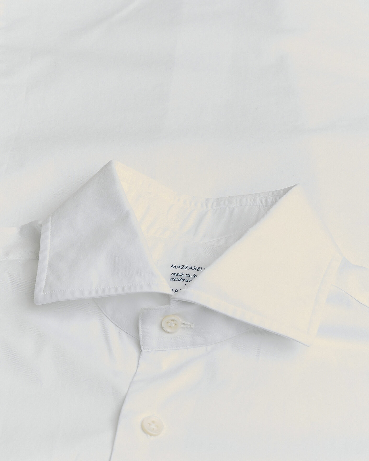 Uomini | Camicie Pre-owned | Pre-owned | Mazzarelli Soft Cotton Shirt White 39 - M