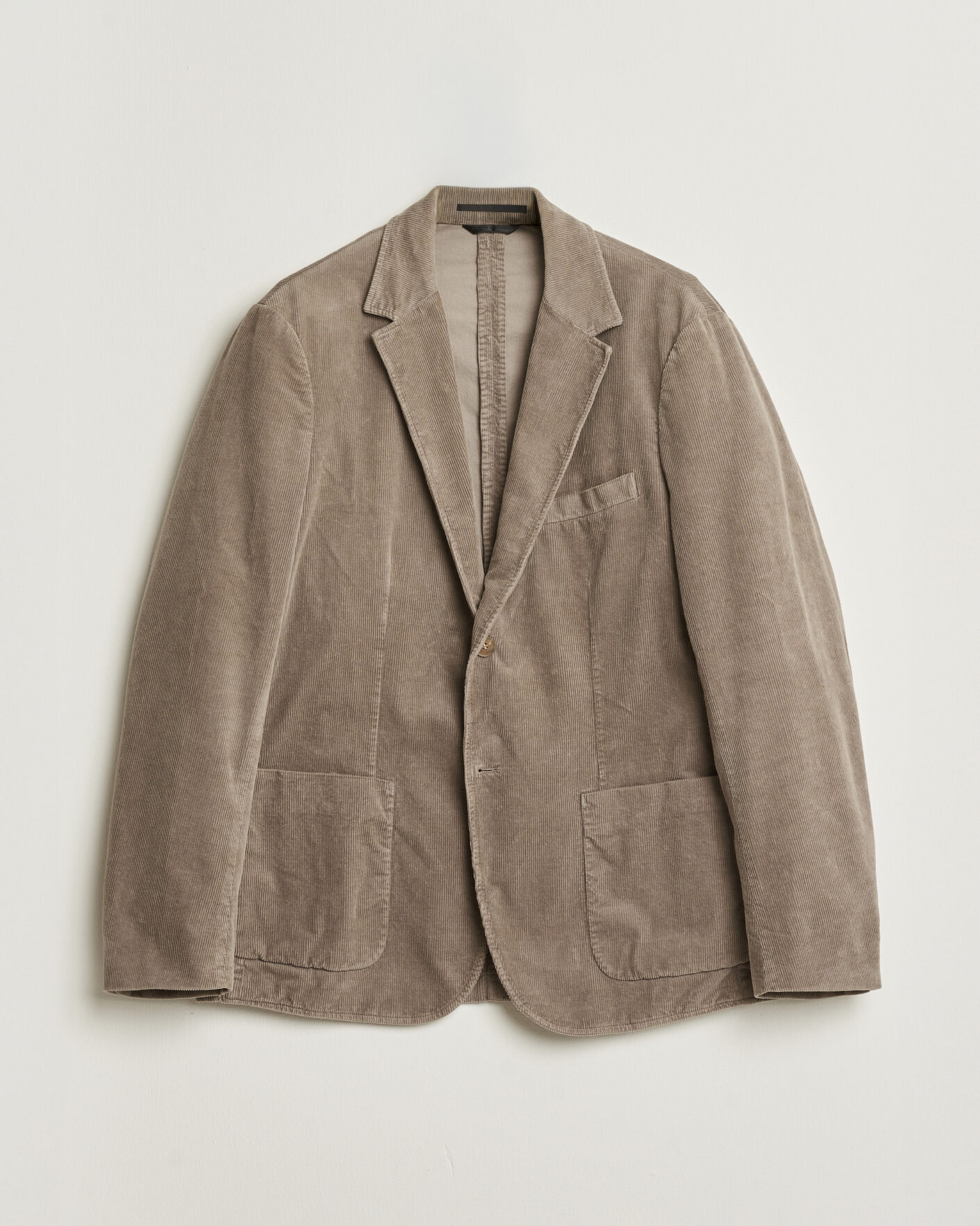 Uomini | Giacca da abito Pre-owned | Pre-owned | Sunspel Relaxed Corduroy Blazer Taupe UK42 - EU52