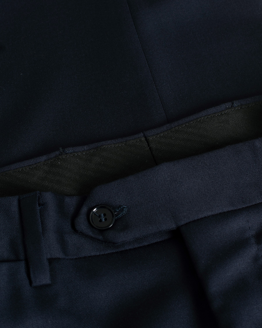 Uomini | Gabo Napoli Suit Wool Navy 50 | Pre-owned | Gabo Napoli Suit Wool Navy 50