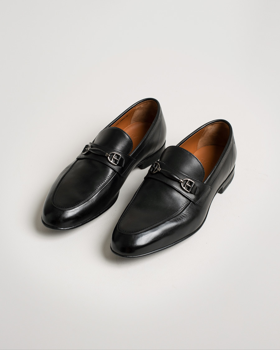 Uomini | Bally Leather Loafer Black UK6 - EU40 | Pre-owned | Bally Leather Loafer Black UK6 - EU40