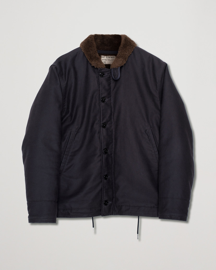 Uomini | The Real McCoy's N-1 Deck Jacket Navy 50 | Pre-owned | The Real McCoy's N-1 Deck Jacket Navy 50