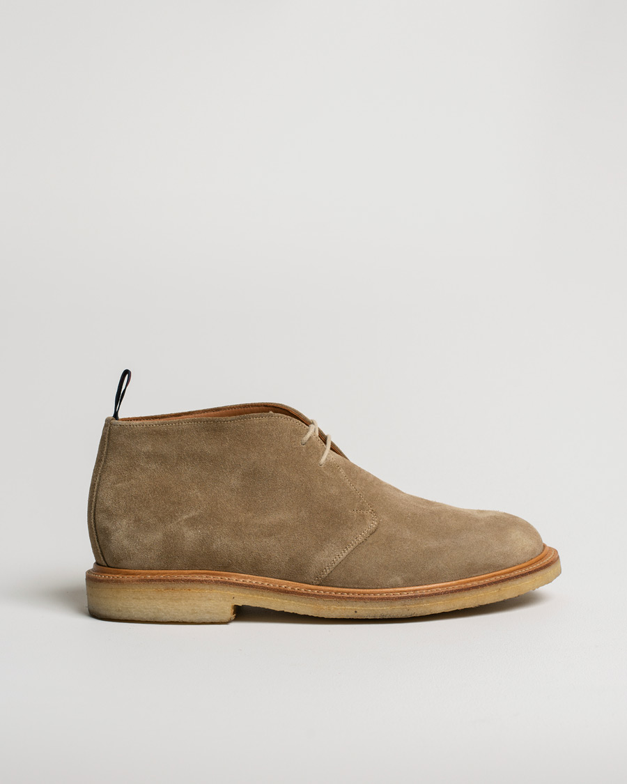Uomini | Sanders Bertie Dirty Buck Suede Chukka Boot | Pre-owned | Sanders Bertie Dirty Buck Suede Chukka Boot