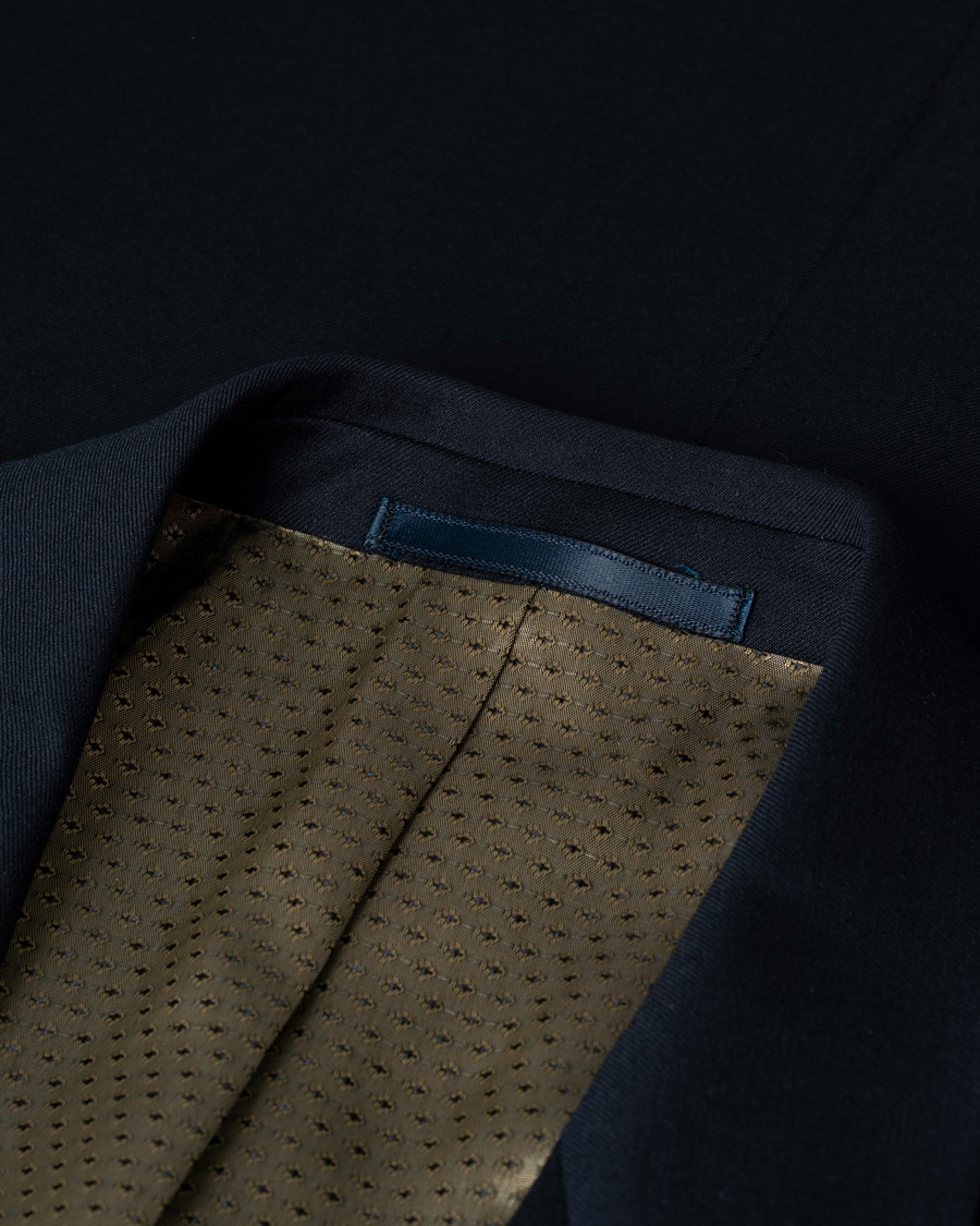 Uomini | Hugo Boss Vintage Tuxedo Super 100 Wool Navy 52 | Pre-owned | Hugo Boss Vintage Tuxedo Super 100 Wool Navy 52