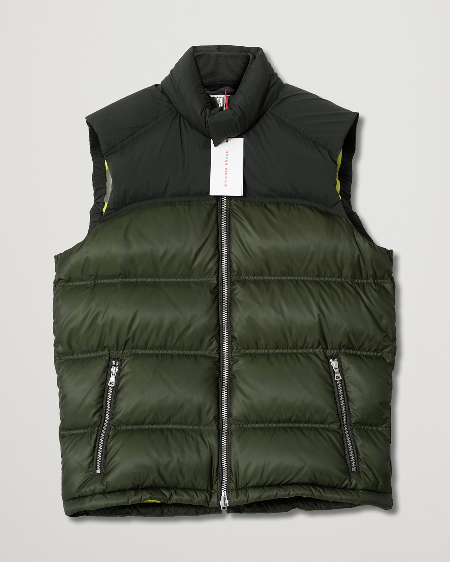 Uomini | Giacche | Pre-owned | Orlebar Brown Issac Down Vest Forest Green L