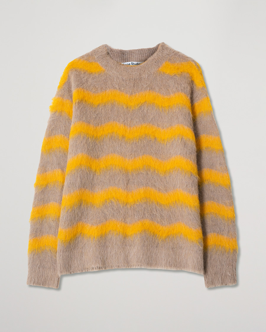 Uomini | Acne Studios Kristoffer Mohair Stripe Knit | Pre-owned | Acne Studios Kristoffer Mohair Stripe Knit