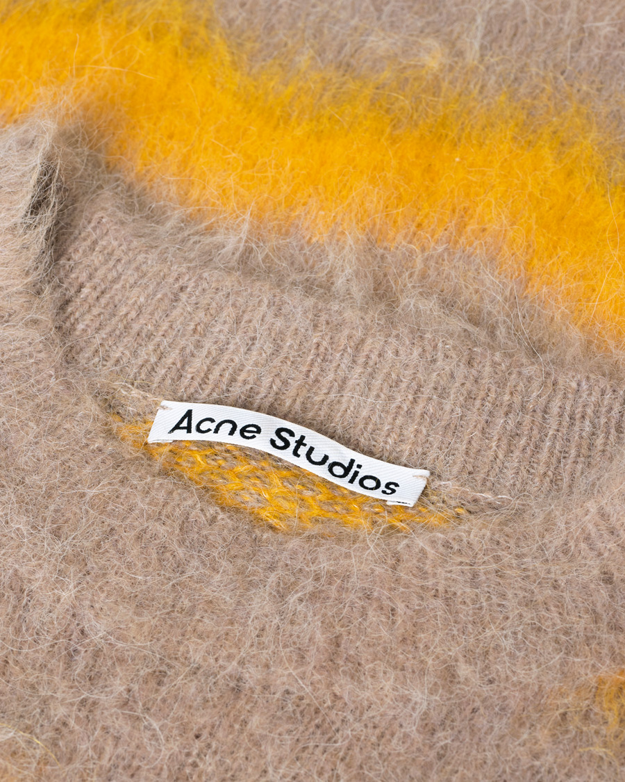 Uomini | Acne Studios Kristoffer Mohair Stripe Knit | Pre-owned | Acne Studios Kristoffer Mohair Stripe Knit